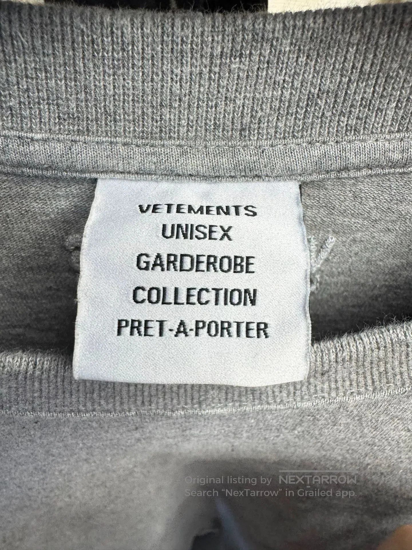Vetements Vetements OG Runway Long Sleeve Top. Size US S / EU 44-46 / 1 - 2 Thumbnail