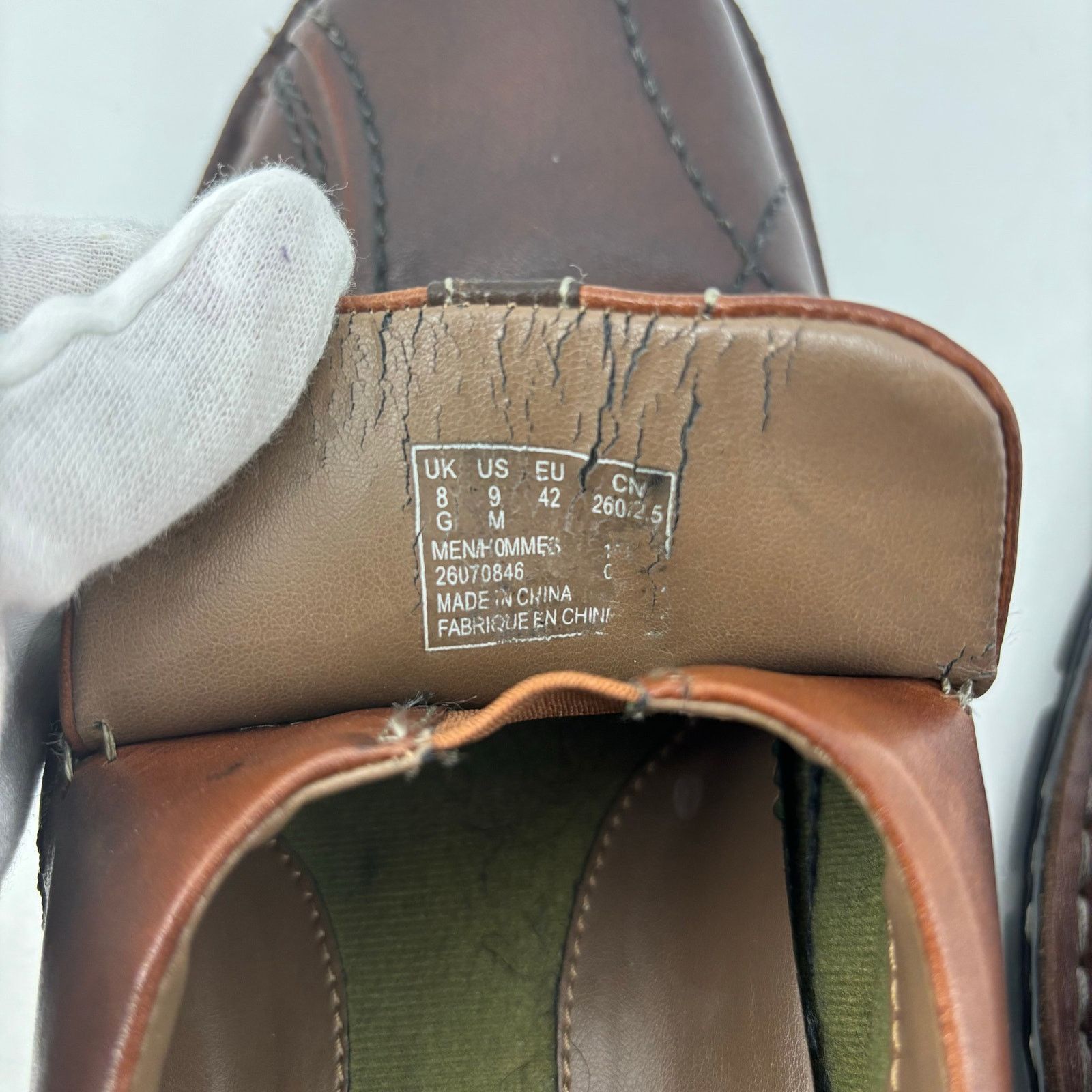 Clarks Clark’s Men’s Loafers Size 9 Leather Slip On Casual Brown Size US 9 / EU 42 - 2 Thumbnail
