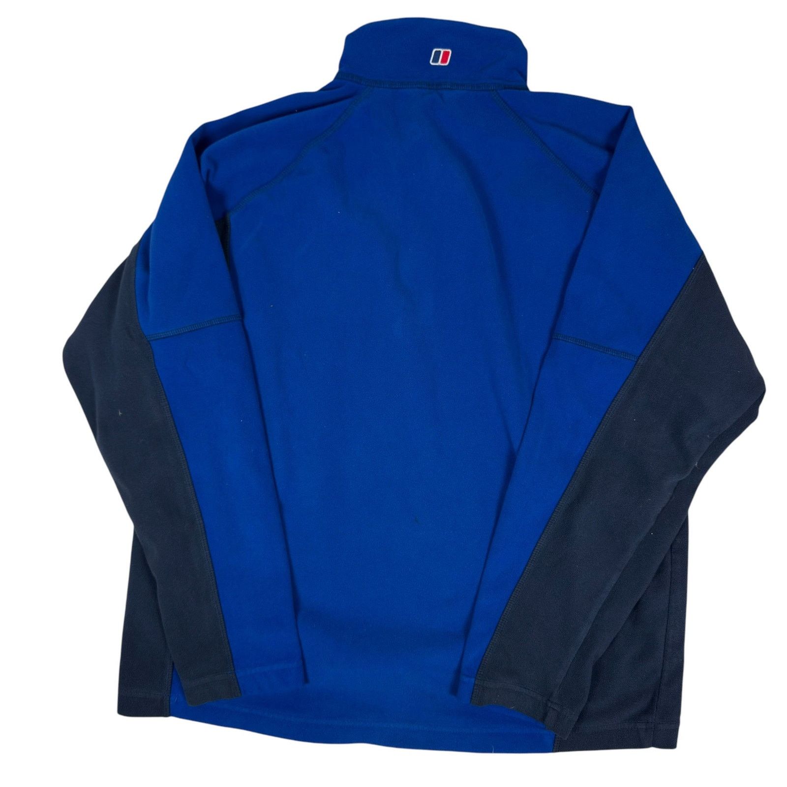 Berghaus Berghaus Men's Blue Black Half Zip Lined Fleece Jacket Large Size US L / EU 52-54 / 3 - 6 Thumbnail