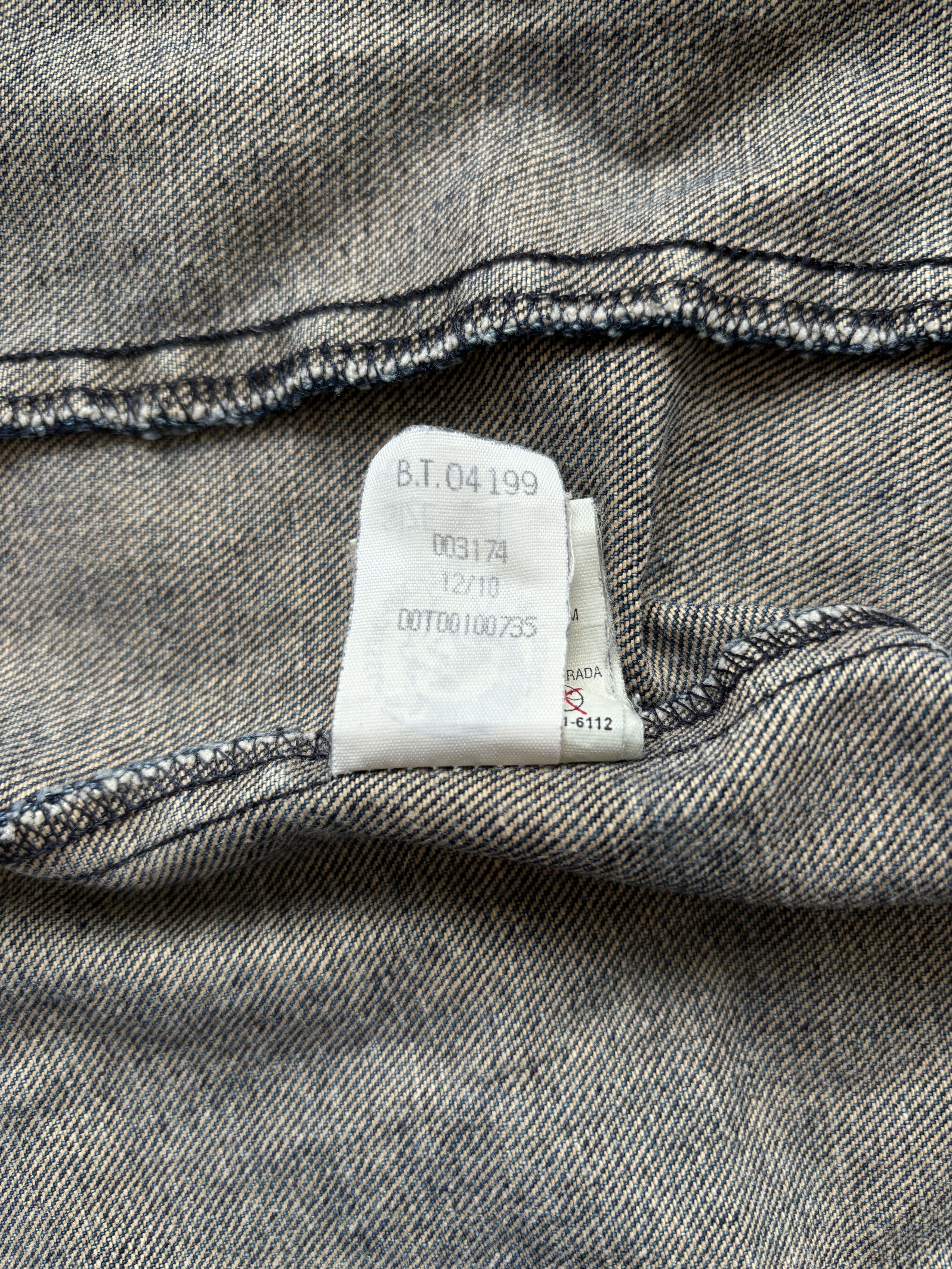 ⚡️QUICK SALE⚡️Diesel Style Lab Blue Denim Jacket