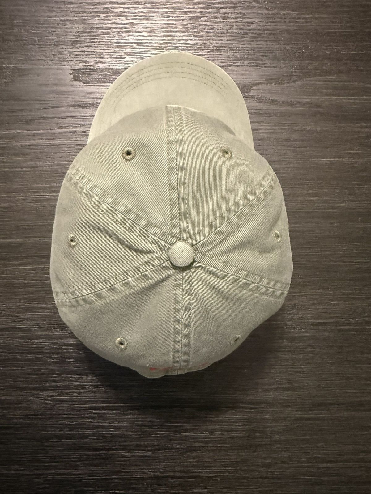 Polo Ralph Lauren Vintage Polo Ralph Lauren Strapback Hat Olive Red Size ONE SIZE - 5 Thumbnail
