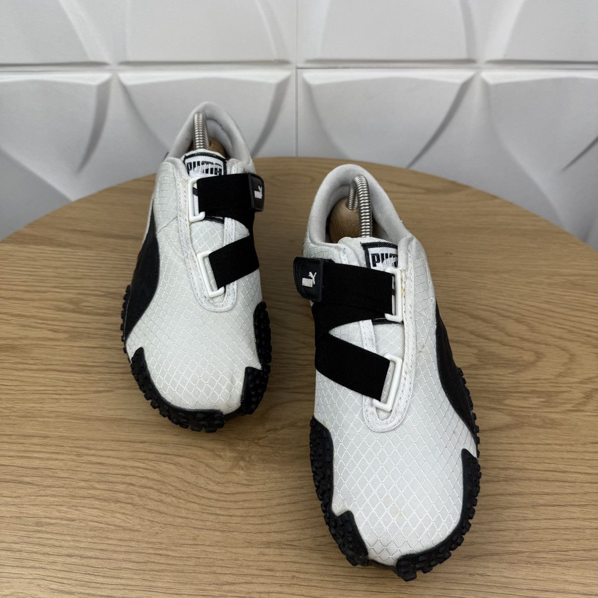 Puma PUMA Mostro Sneakers Fabric Shoes Vintage 2000s White Wmn’s Size US 6.5 / IT 36.5 - 3 Thumbnail