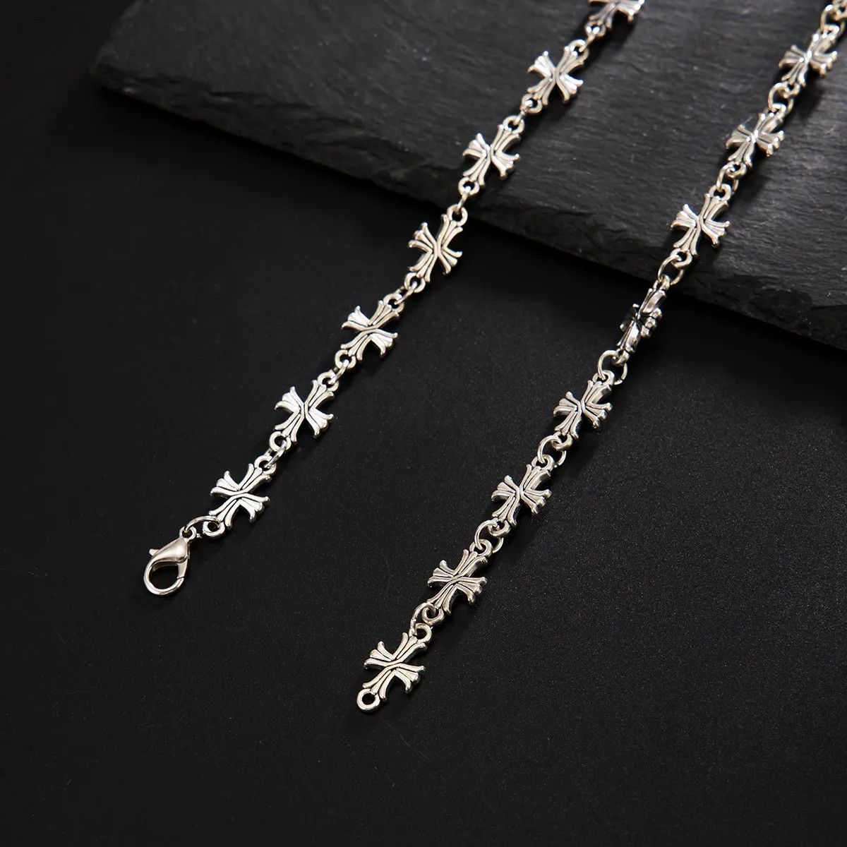 Vintage Cross Y-Shaped Pendant Necklace Size ONE SIZE - 5 Thumbnail