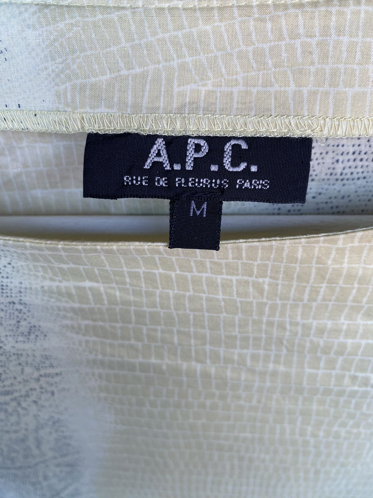 A.P.C. × French Connection × Schneiders A.P.C Rue De Fleurus Paris Blouse Size M / US 6-8 / IT 42-44 - 6 Thumbnail