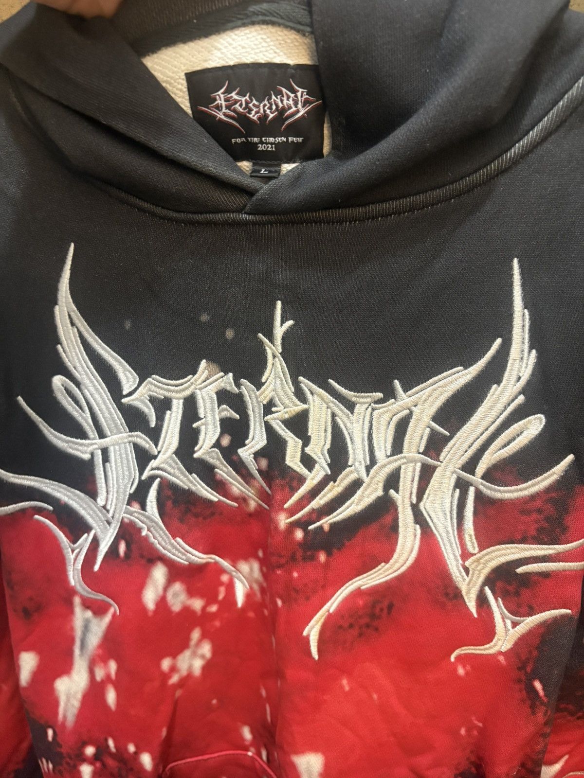 Eternal Eternal Artwear tye dye embroidered hoodie Size US L / EU 52-54 / 3 - 5 Thumbnail