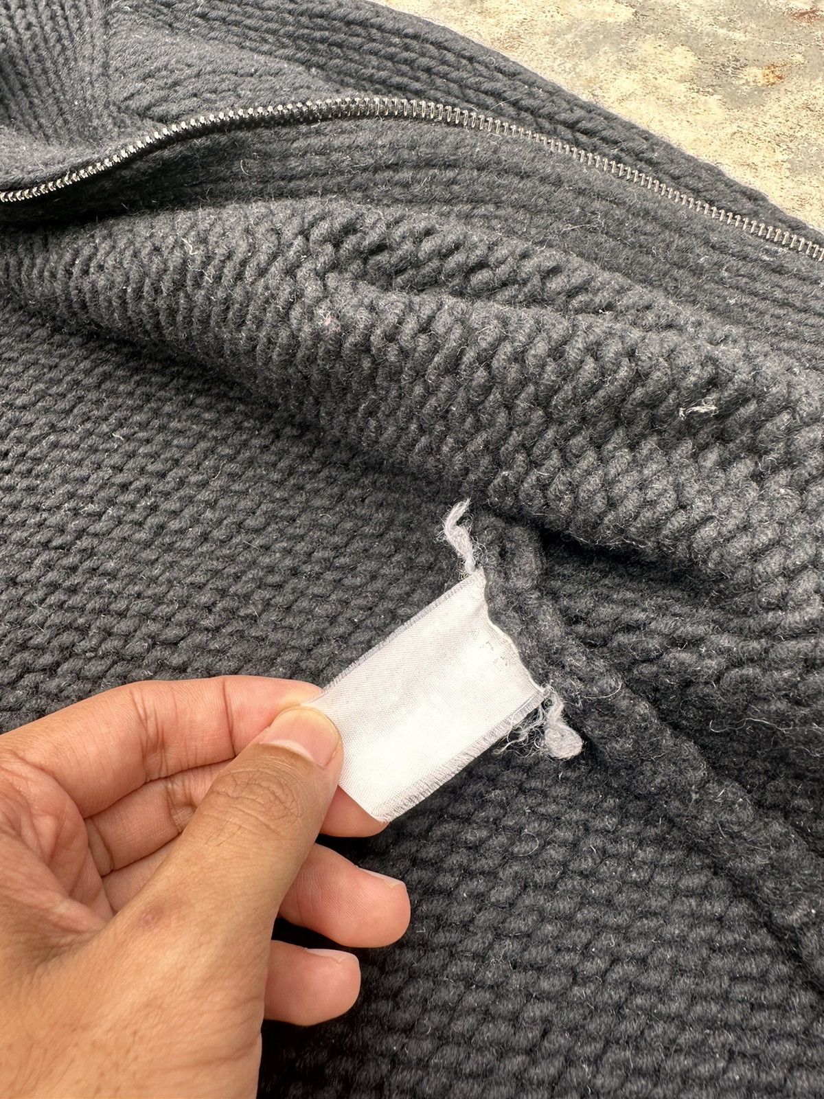 A.P.C. A.P.C knitted zipper Size US S / EU 44-46 / 1 - 6 Thumbnail