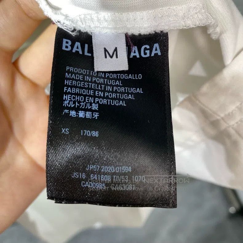Balenciaga Balenciaga Short-sleeve T-shirt dissolve smile risk victor Size US M / EU 48-50 / 2 - 7 Thumbnail