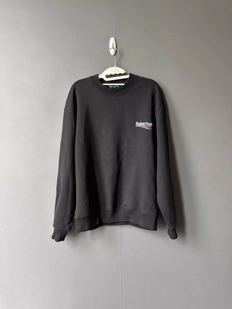 Balenciaga Balenciaga Cola embroidered sweatshirt Size US M / EU 48-50 / 2 - 1 Thumbnail