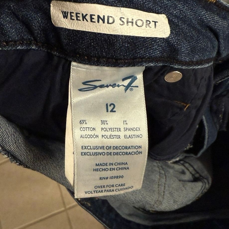 Seven 7 Seven7 Rolled Hem Weekend Short - 12 Size 34" / US 12 / IT 48 - 5 Thumbnail