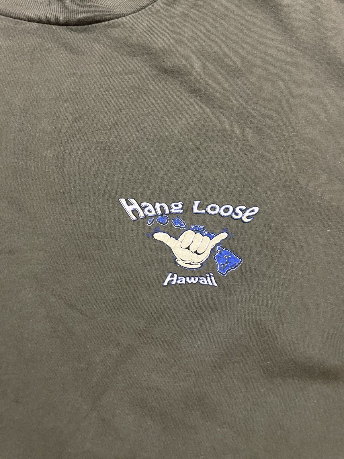 Vintage Hang Loose Hawaii 90s Oversized Tshirt Size US XL / EU 56 / 4 - 6 Thumbnail