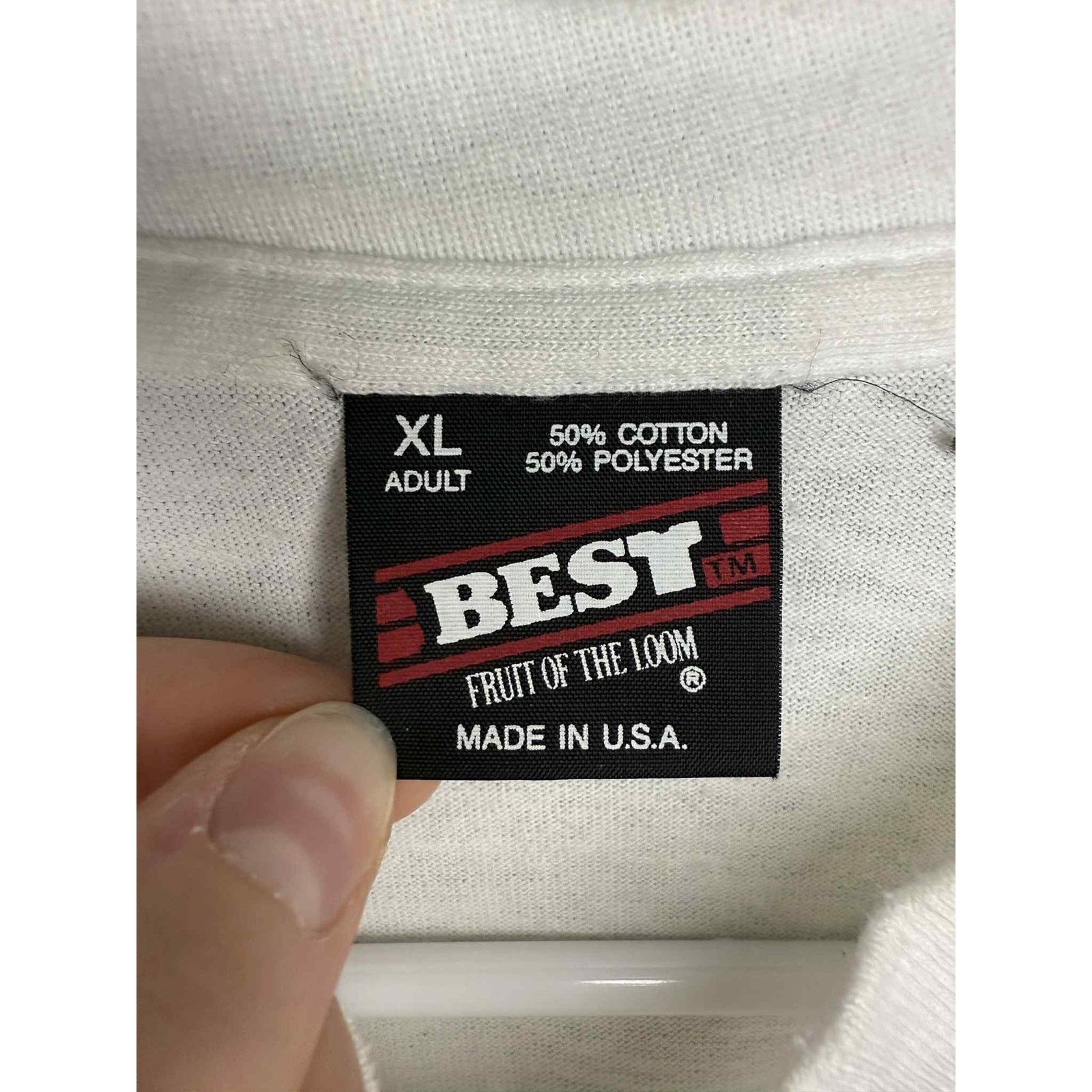 Fruit Of The Loom Fruit of the Loom GROOM '95 Graphic T-Shirt White Men's XL Size US XL / EU 56 / 4 - 3 Thumbnail