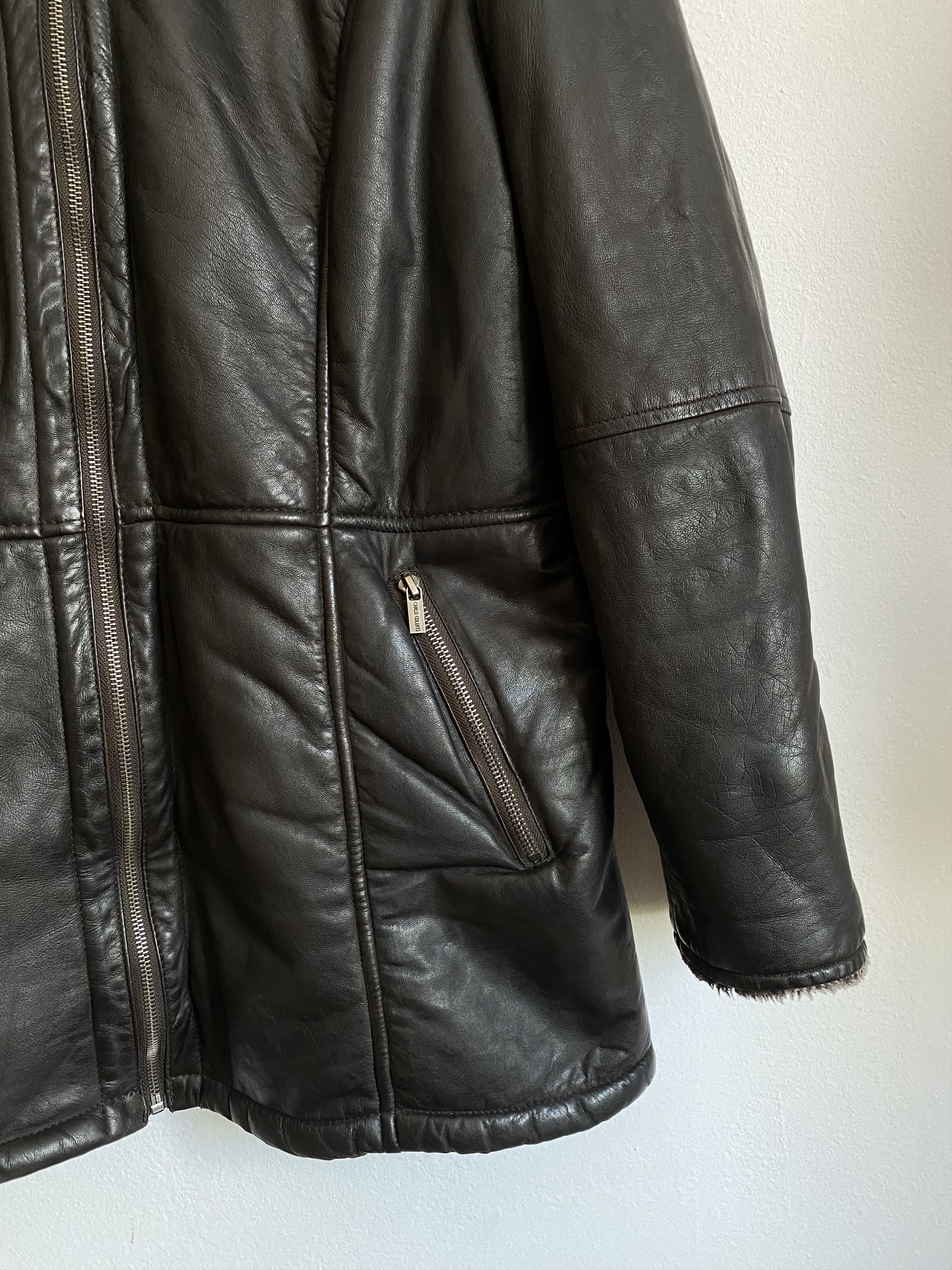 Carlo Colucci Carlo Colucci Leather jacket high quality size L-XL Size US L / EU 52-54 / 3 - 4 Thumbnail