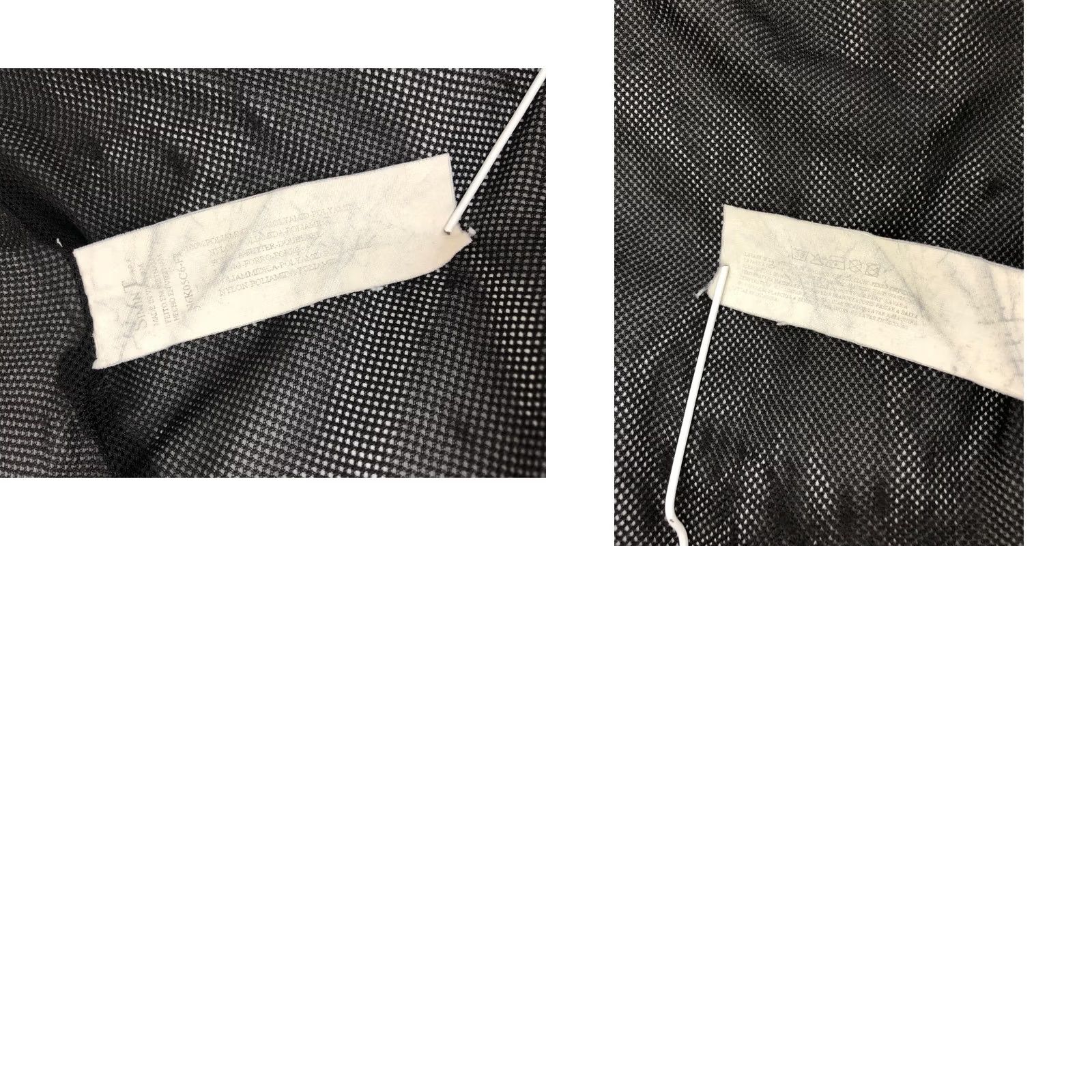 Vintage Armani Jeans Full Zip Windbreaker Jacket Polyamide Women Gray Size 42" / US 20 - 9 Thumbnail