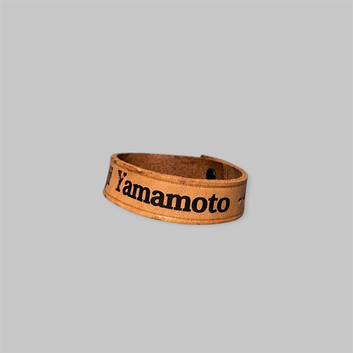 Yohji Yamamoto Leather Bracelet Size ONE SIZE - 6 Thumbnail
