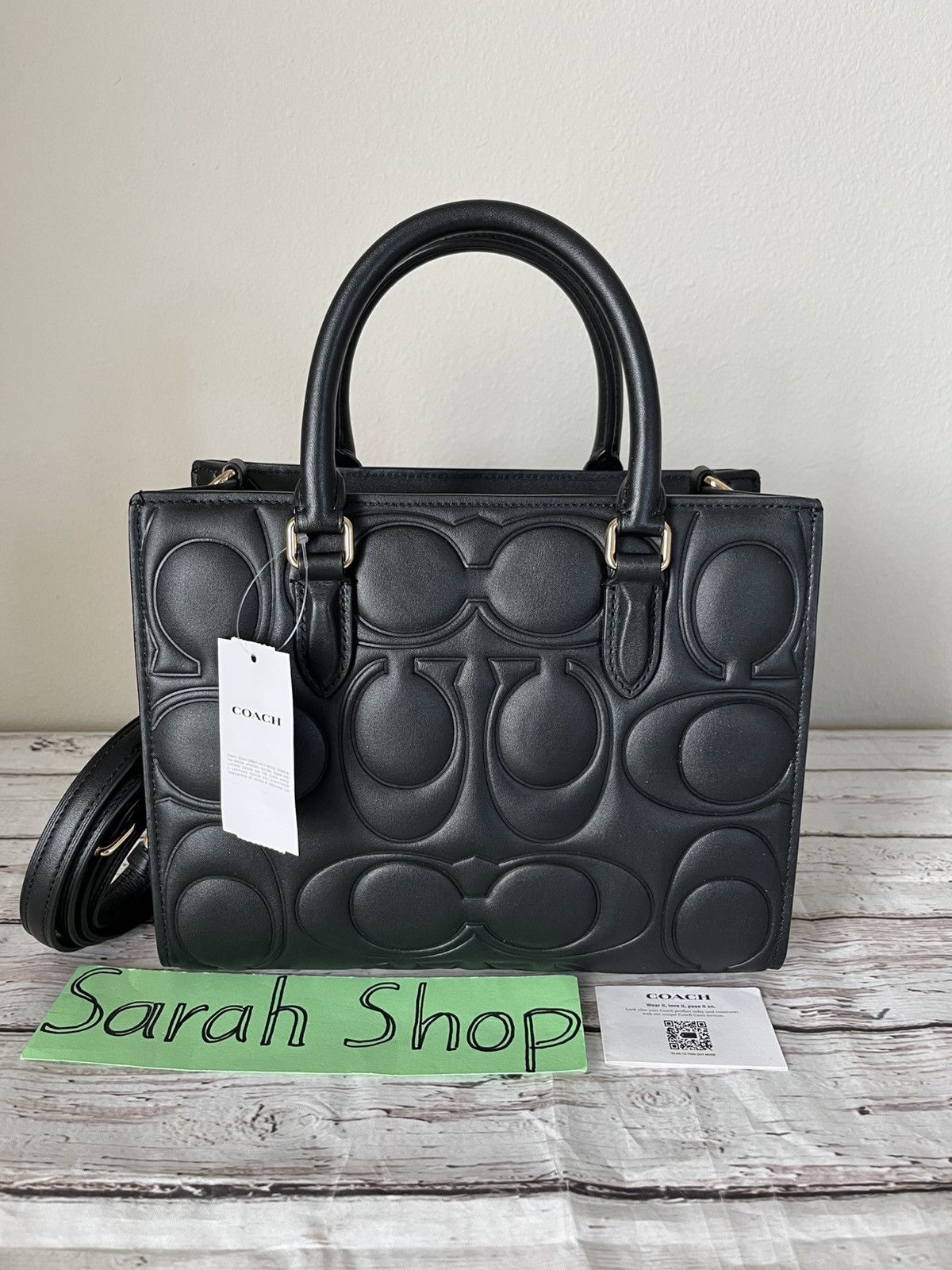 Coach Coach Maggie Small Tote Bag In Signature Leather Size ONE SIZE - 2 Thumbnail