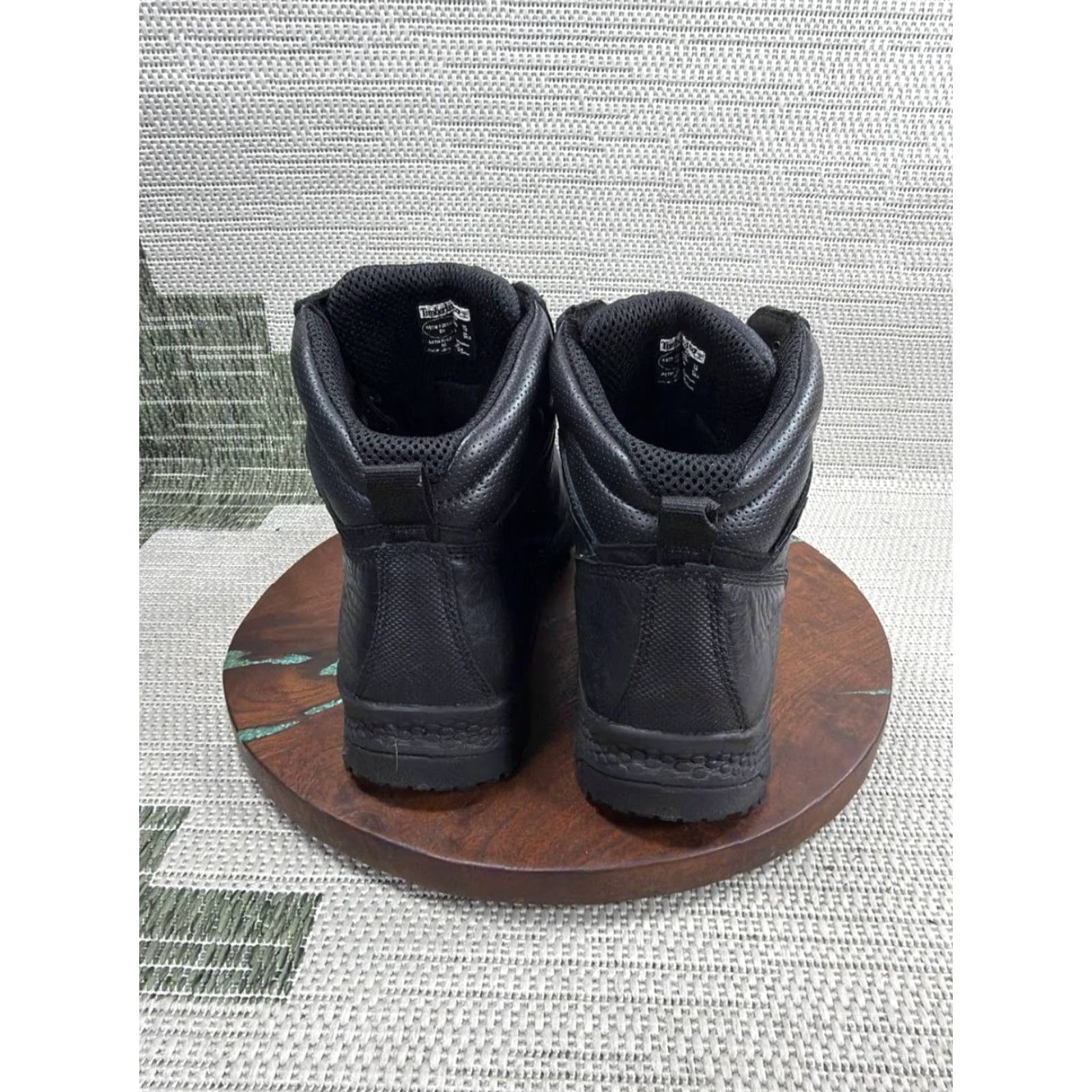 Timberland Timberland PRO Boots Mens Size 13 Wide Titan Ev Soft Toe Work Black Waterproof Size US 13 / EU 46 - 4 Thumbnail