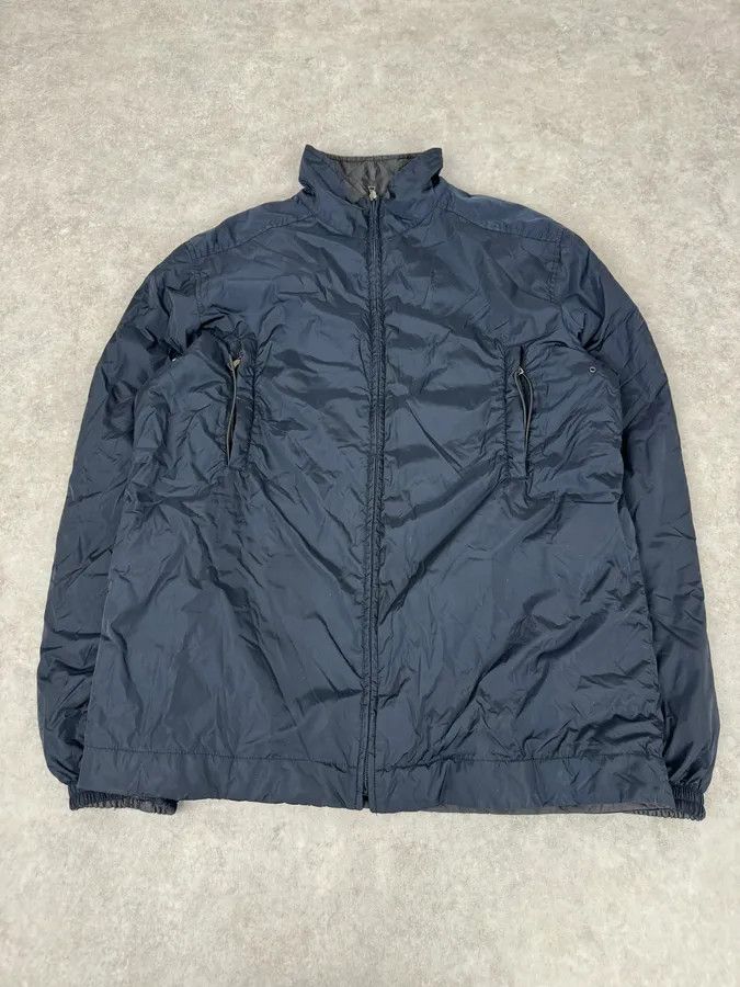 Prada 2000s Prada Linea Rossa Navy Windbreaker Jacket Size US M / EU 48-50 / 2 - 7 Thumbnail