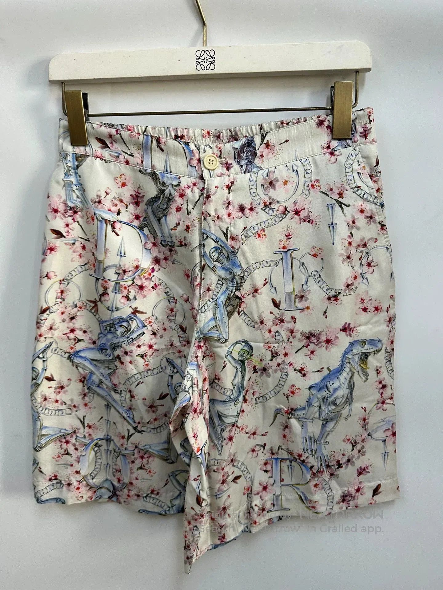 Dior Dior Sorayama Pre-Fall 2019 Silk Shorts. Size US 28 / EU 44 - 5 Thumbnail