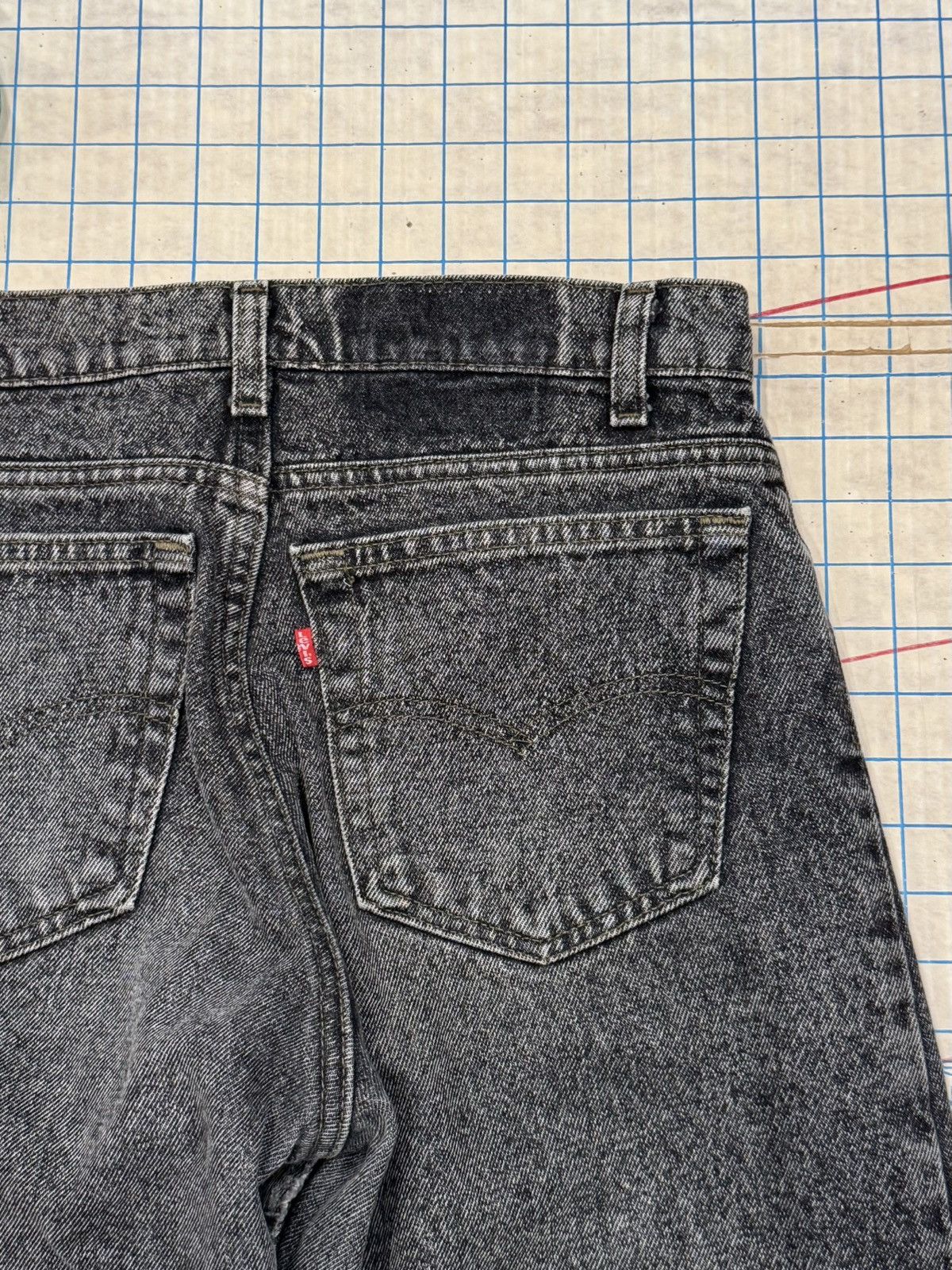 Levi's Levi’s 550 Faded Black Made In USA Denim Jeans 32x30 Size US 32 / EU 48 - 12 Thumbnail
