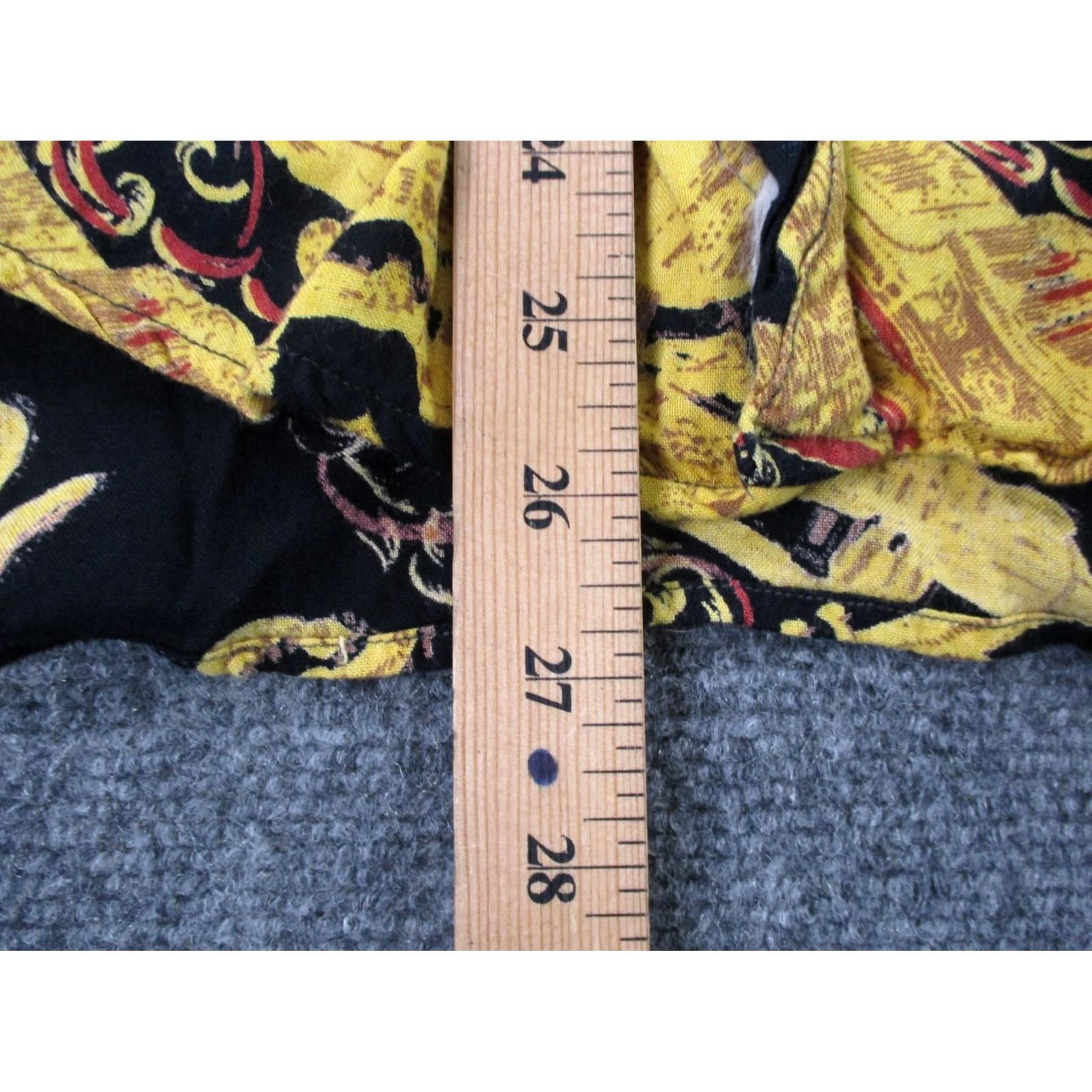 Vintage Goouch Shirt Mens XL Rayon Lightweight Stretch Preppy Vacation Music Instruments Size US XL / EU 56 / 4 - 4 Thumbnail