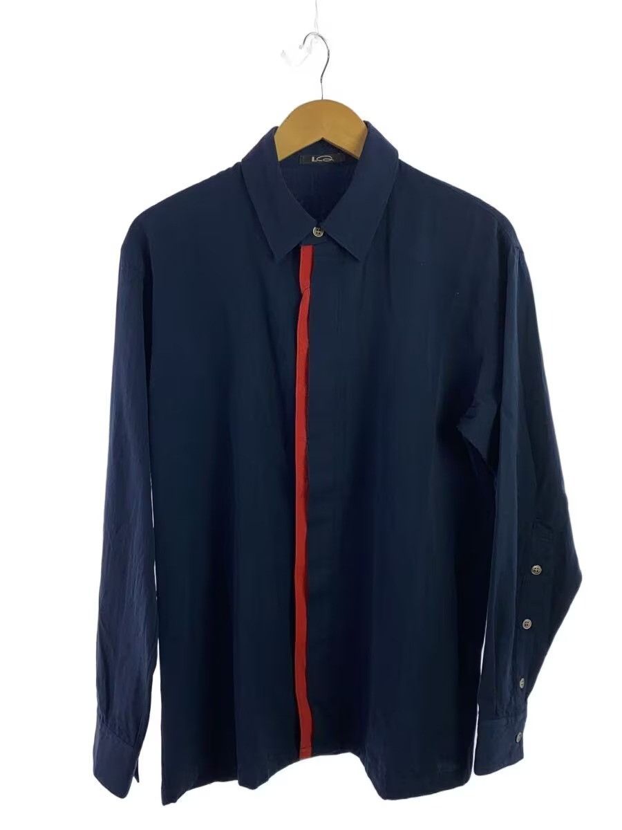 Yohji Yamamoto Stripe Wool Shirt Size US M / EU 48-50 / 2 - 1 Thumbnail