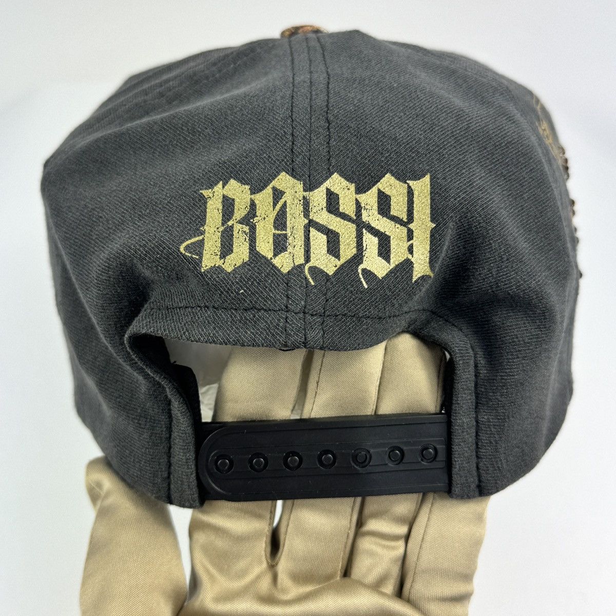 Bossi Sportswear 1/1 RHINESTONE VINTAGE CAP Size ONE SIZE - 6 Thumbnail
