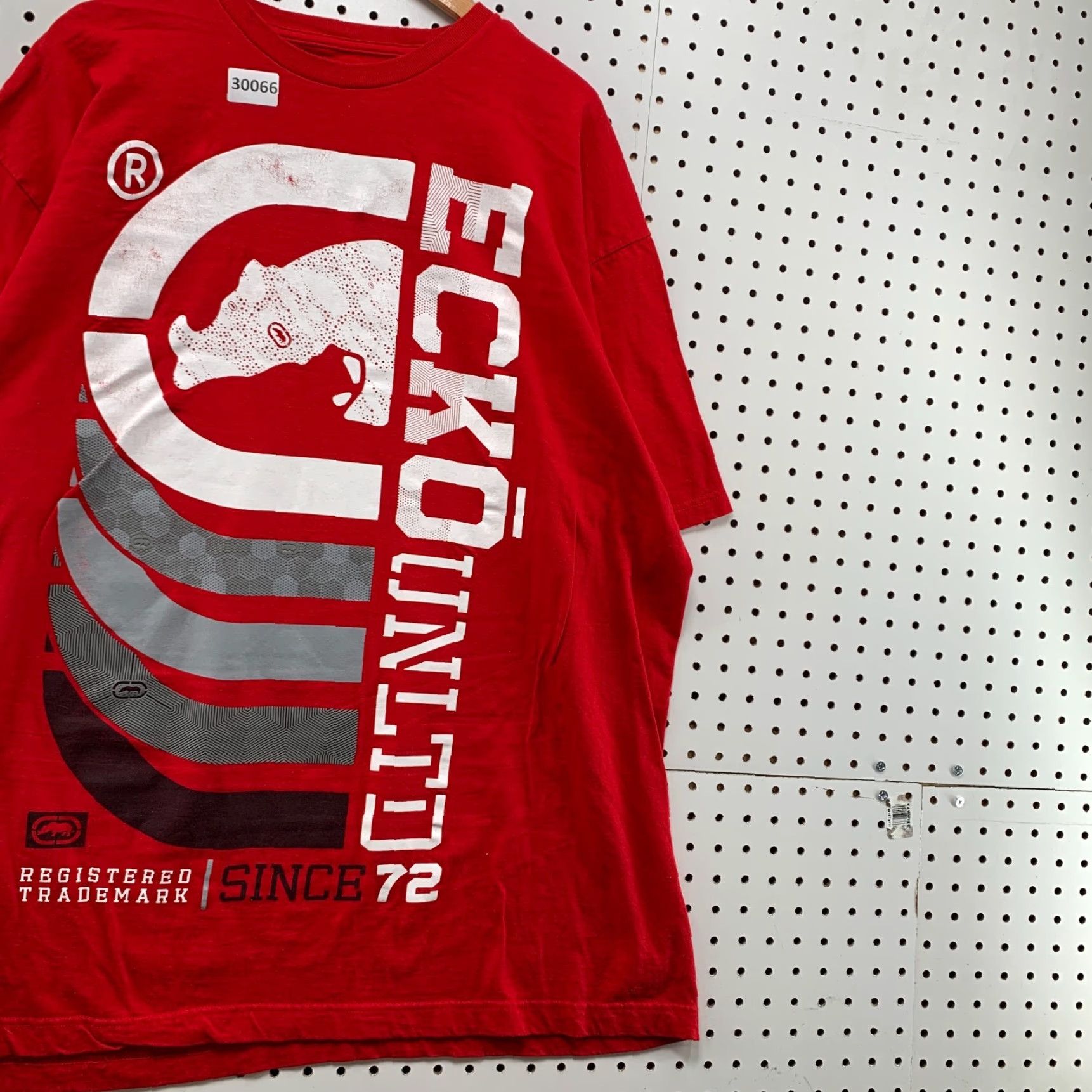 Ecko Unltd. VINTAGE ECKO Unltd Shirt Red Graphic Hip Hop 3XL Mens Cotton Crew Neck Short Sleeve Size US XXL / EU 58 / 5 - 4 Thumbnail