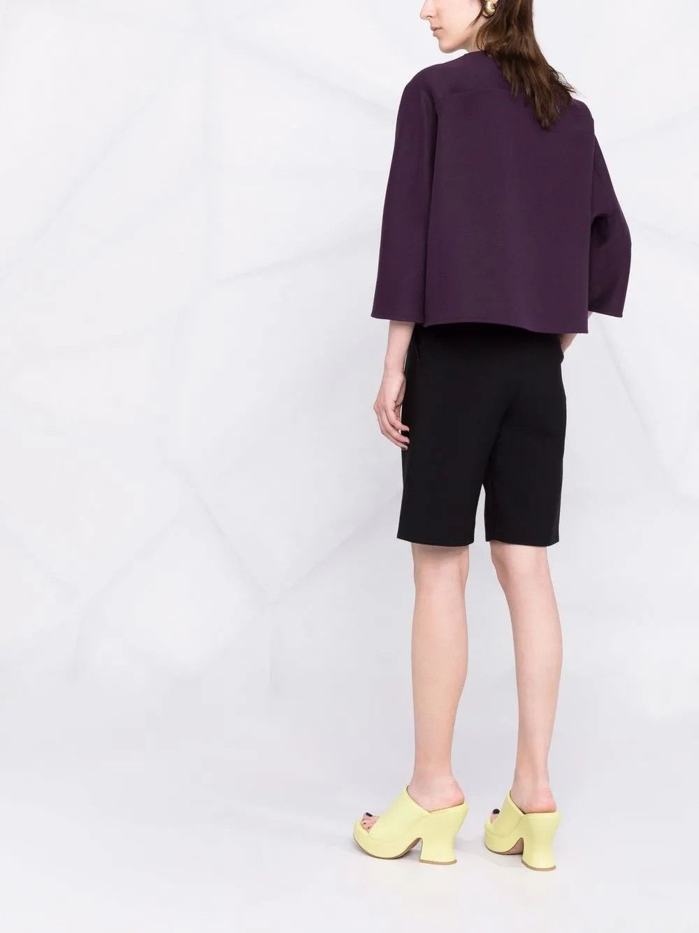 Valentino o1y0226 Jacket in Plum Size XS / US 0-2 / IT 36-38 - 3 Thumbnail