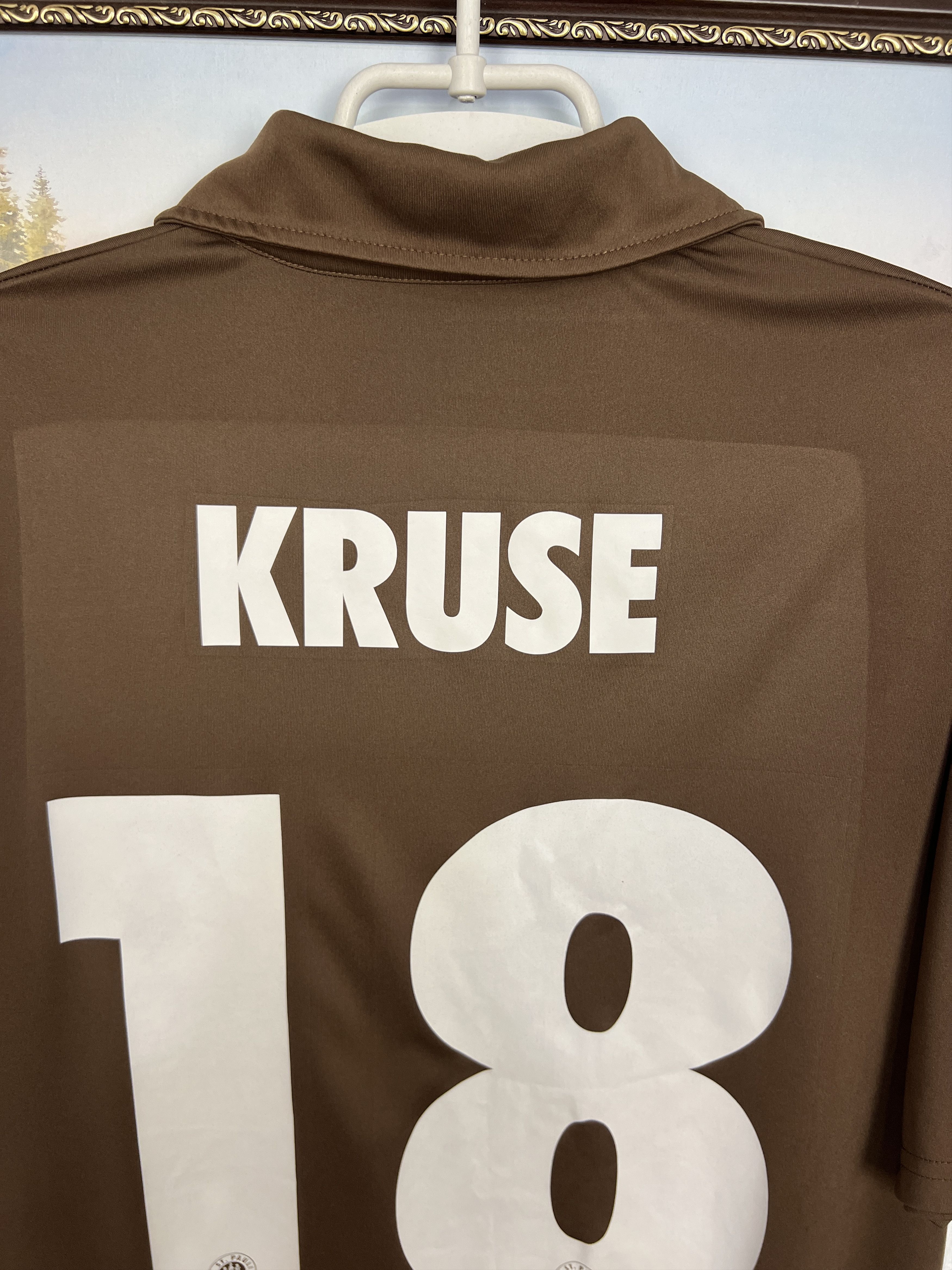 Vintage St Pauli Home football shirt 2009 Soccer #18 Kruse Jersey Size US L / EU 52-54 / 3 - 3 Thumbnail