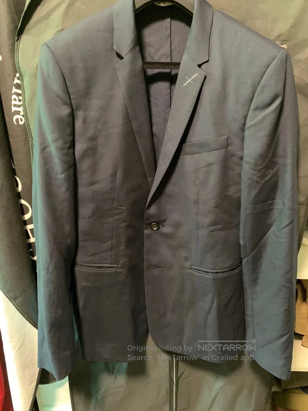 Dior dior homme blue cashmere blazer size 48. Size US M / EU 48-50 / 2 - 2 Thumbnail