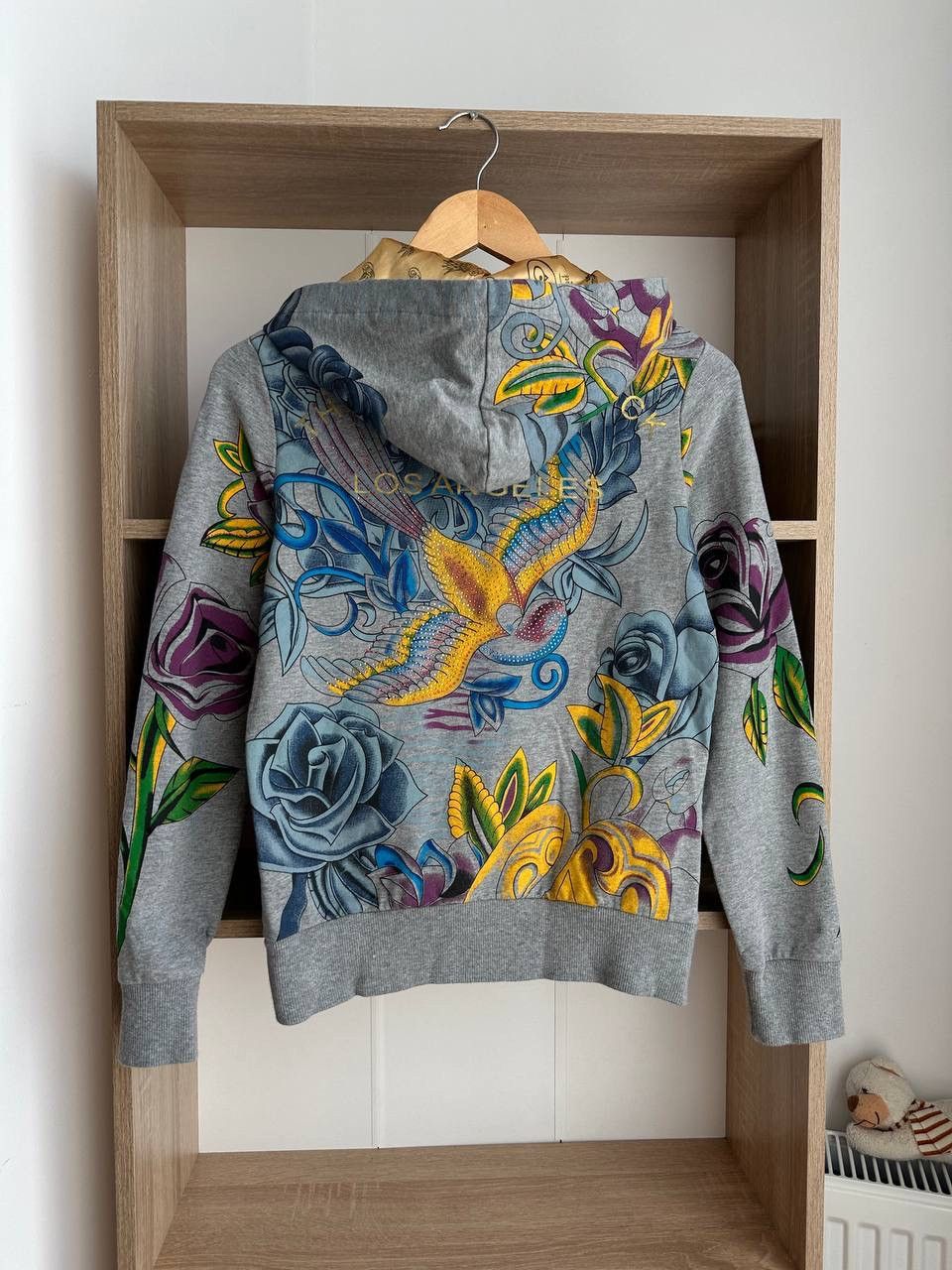 Christian Audigier × Ed Hardy × Vintage Vintage Ed Hardy Christian Audigier Style Hoodie Size S / US 4 / IT 40 - 15 Thumbnail