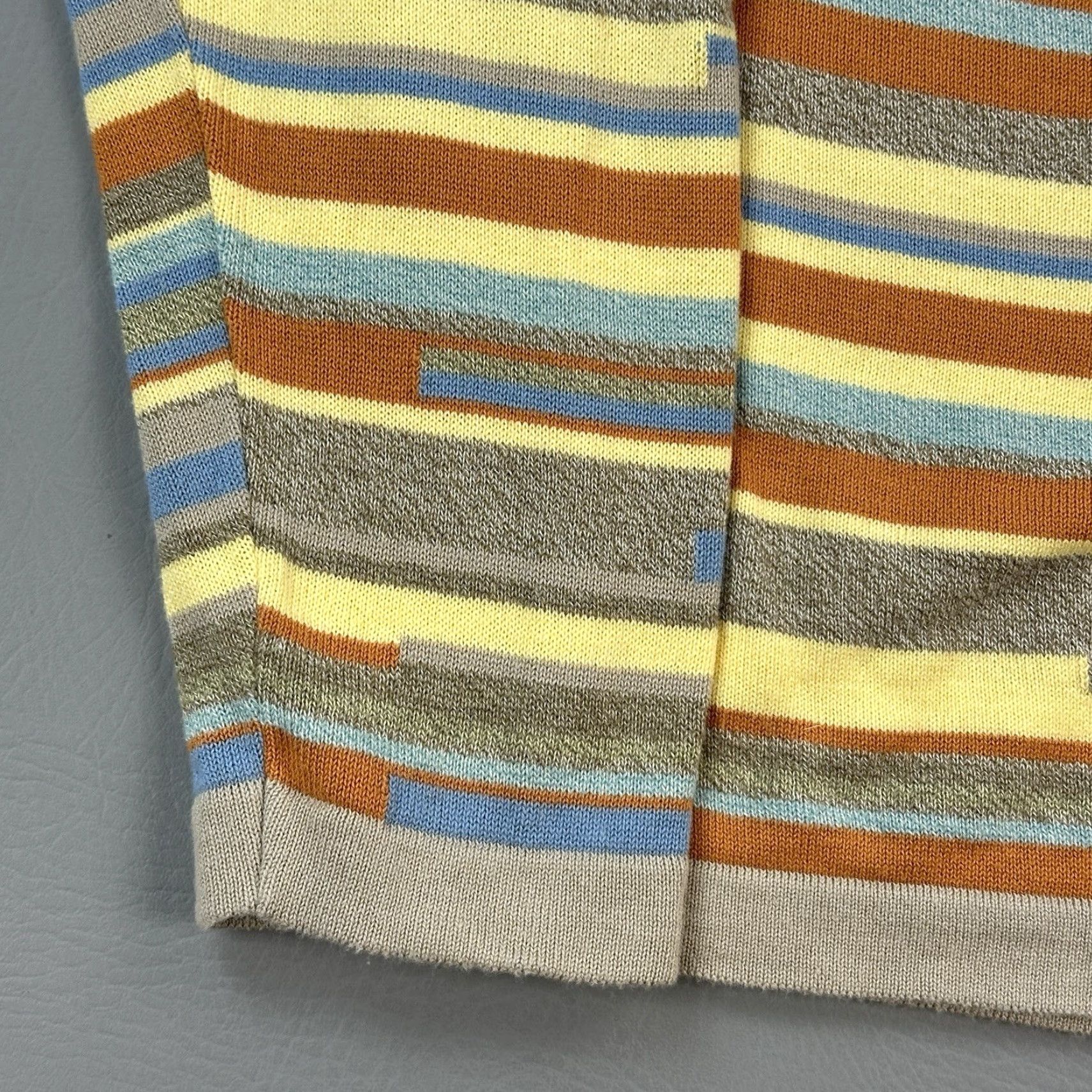 Vintage VINTAGE Tricots St Raphael Sweater Mens Large Striped Knit Pullover Boxy 90s Size US L / EU 52-54 / 3 - 2 Thumbnail