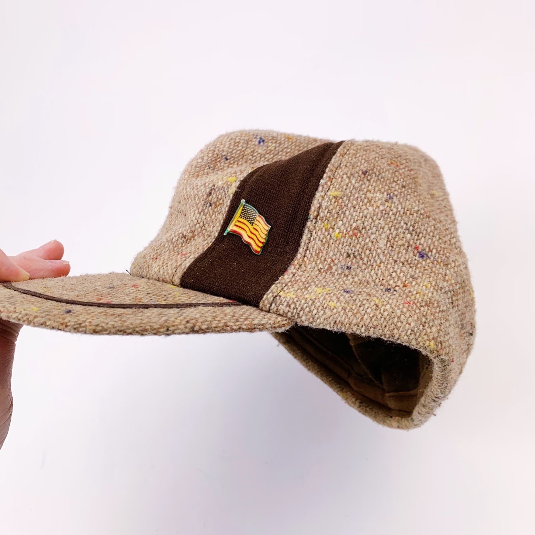 Vintage Vintage Brown Fitted Cap With Foam Shedding User: Vintage Brown Fitted Cap With Foam Shedding Size ONE SIZE - 7 Thumbnail