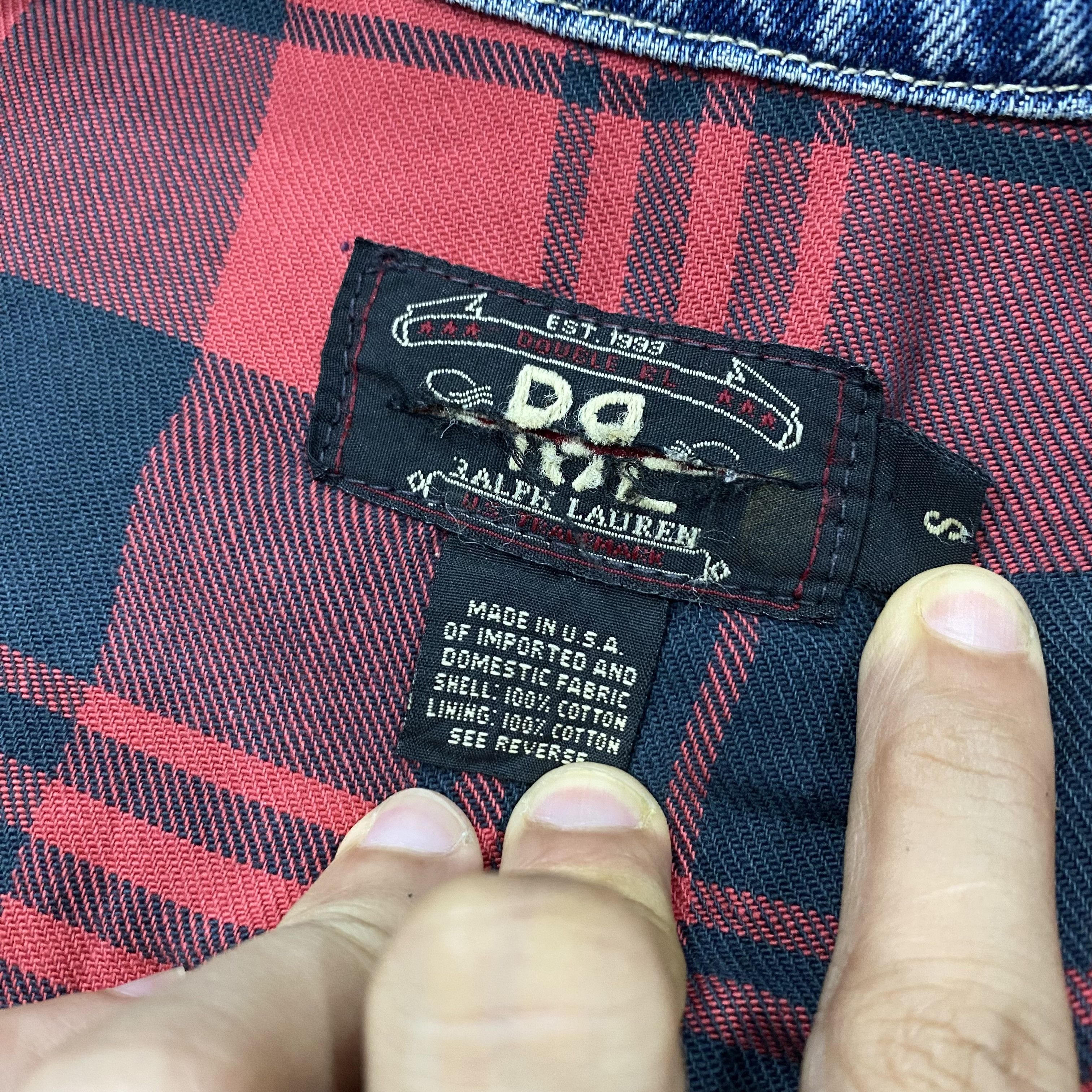 RRL Ralph Lauren 💥RRL RALPH LAUREN DENIM TRUCKER JACKET Size US S / EU 44-46 / 1 - 10 Thumbnail