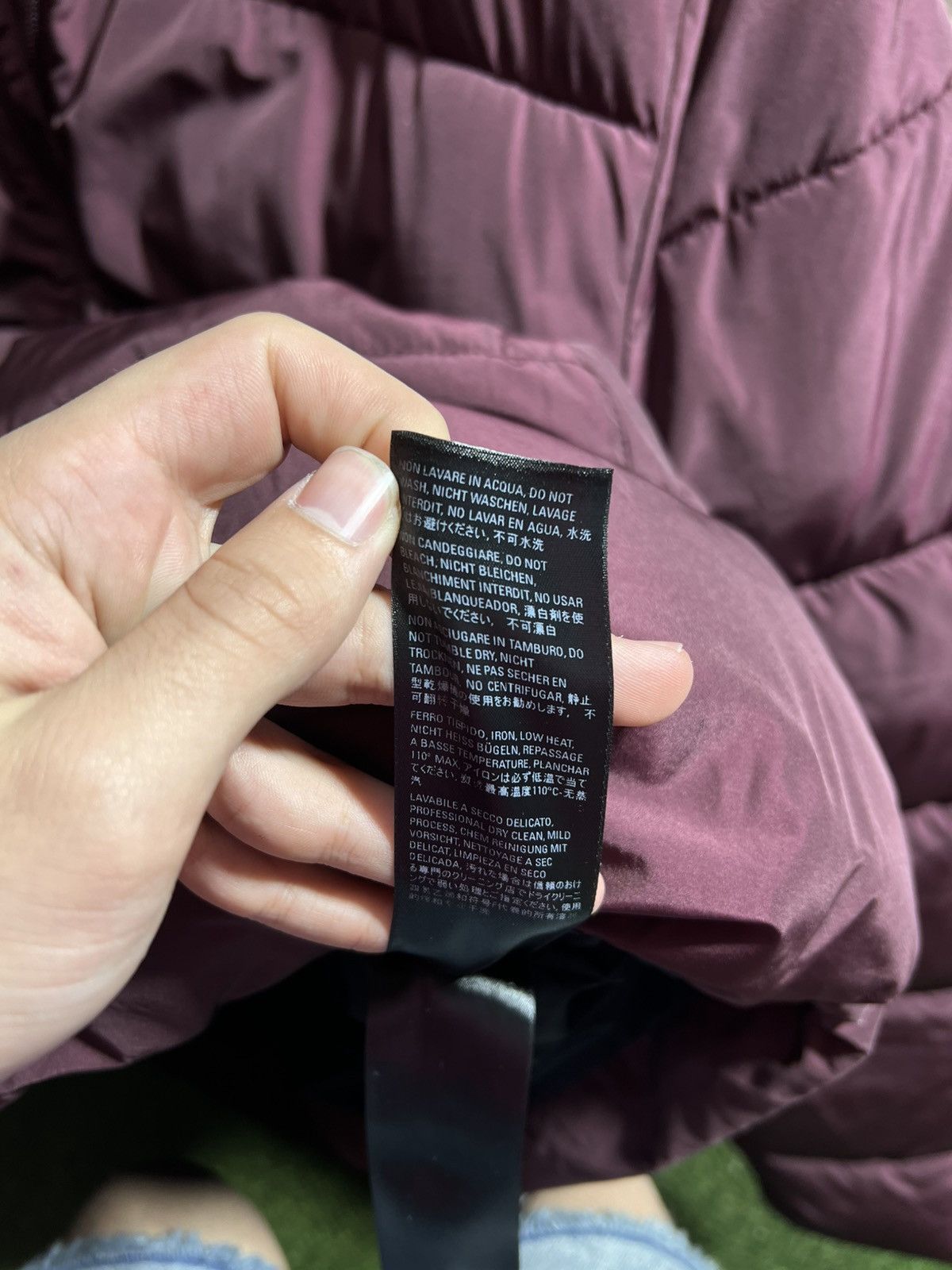 Balenciaga Balenciaga Burgundy Puffer Jacket Size US L / EU 52-54 / 3 - 7 Thumbnail