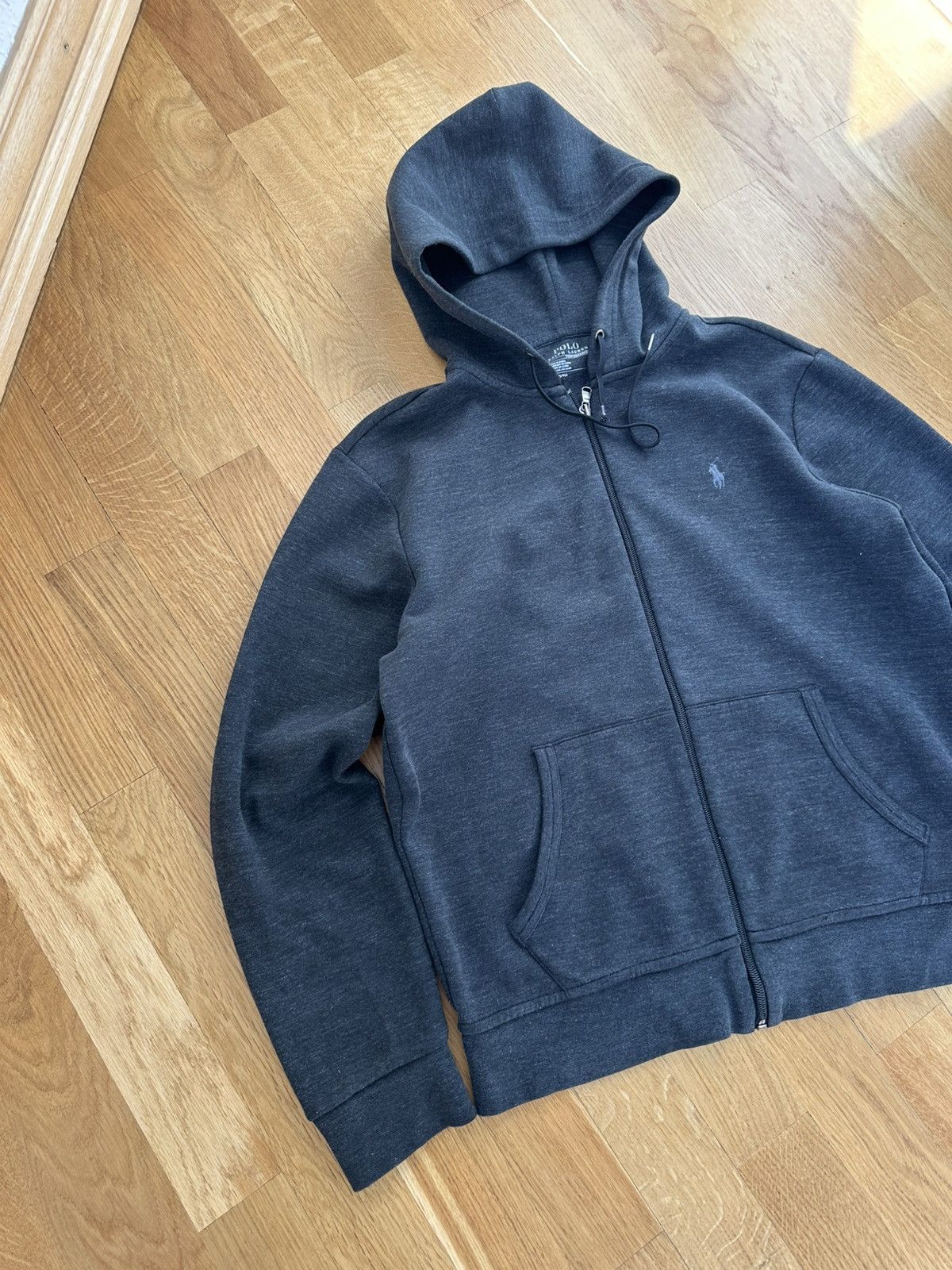 Polo Ralph Lauren Men’s Polo Ralph Lauren Zip Hoodie Gray Logo M Size Size US M / EU 48-50 / 2 - 3 Thumbnail