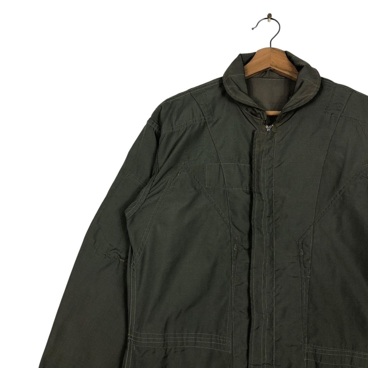 Buzz Rickson's 🔥VINTAGE COVERALL JUMPUITS US NAVY MILITARY SCOVILL ZIPPER Size US 38 / EU 54 - 8 Thumbnail