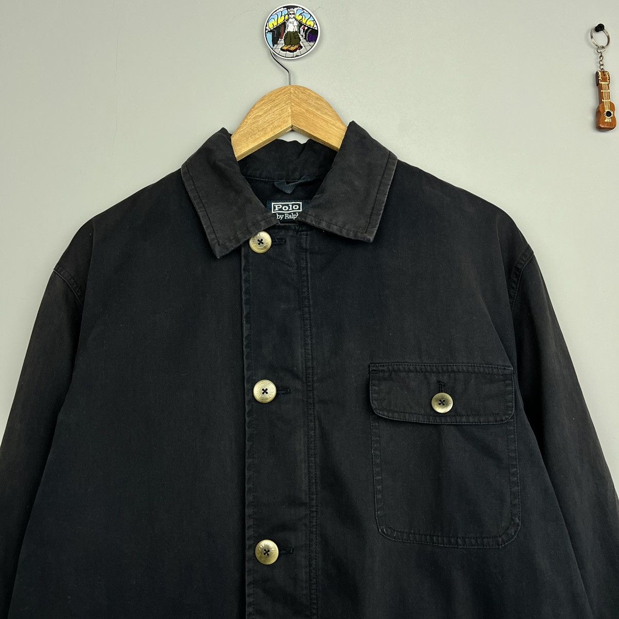 Polo Ralph Lauren × Vintage Faded Polo Ralph Lauren Vintage Work Hunt Jacket Coat 90s Size US M / EU 48-50 / 2 - 3 Thumbnail