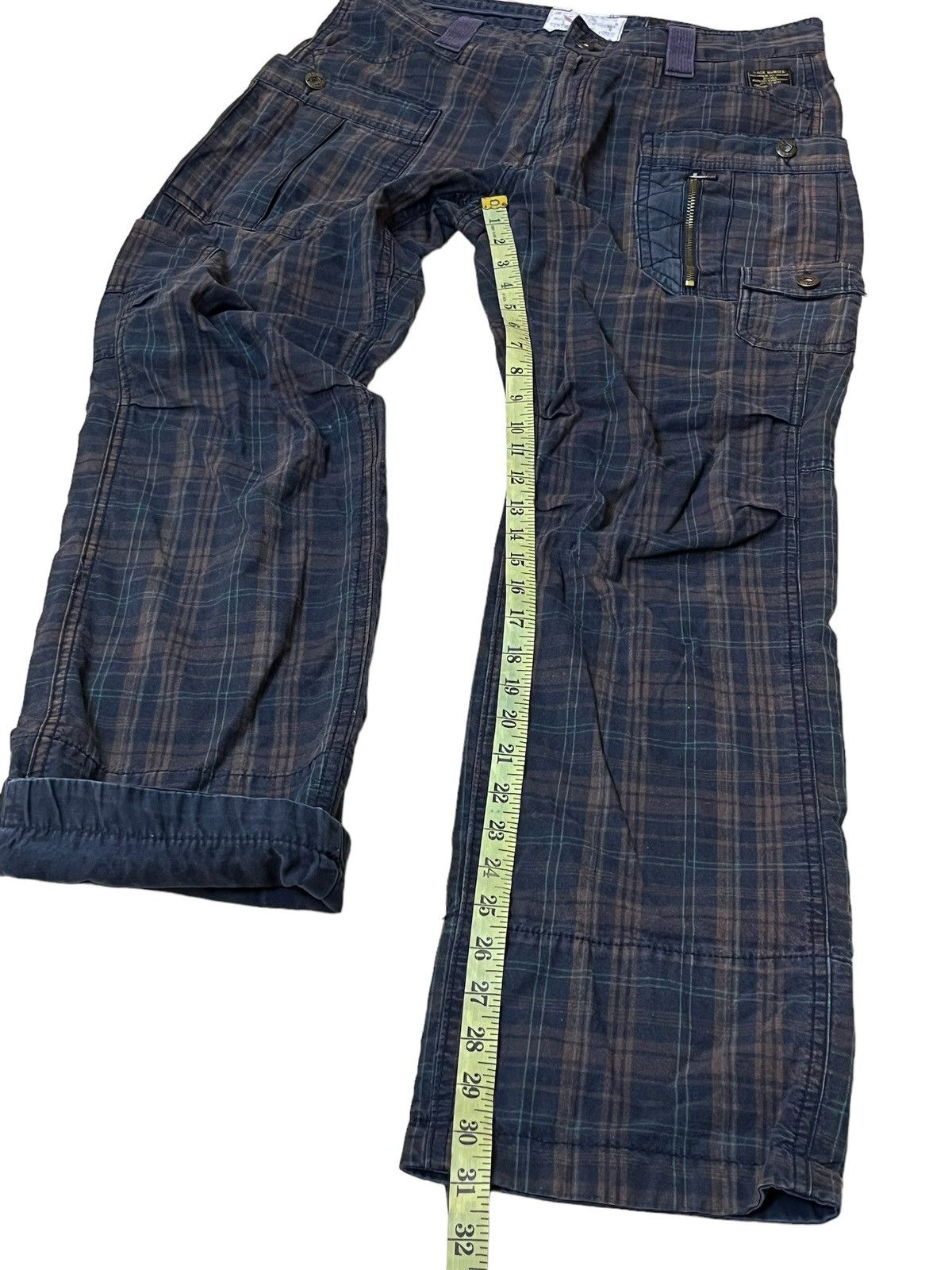 Japanese Brand SICK🔥JAPANESE BRAND BACK NUMBER CARGO ISSUE PANT Size US 33 - 14 Thumbnail