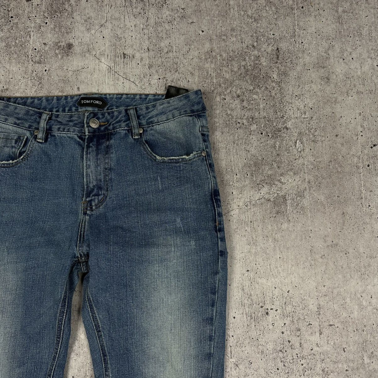 Tom Ford Tom Ford Vintage Distressed Style Denim Jeans Pants Size US 35 - 2 Thumbnail
