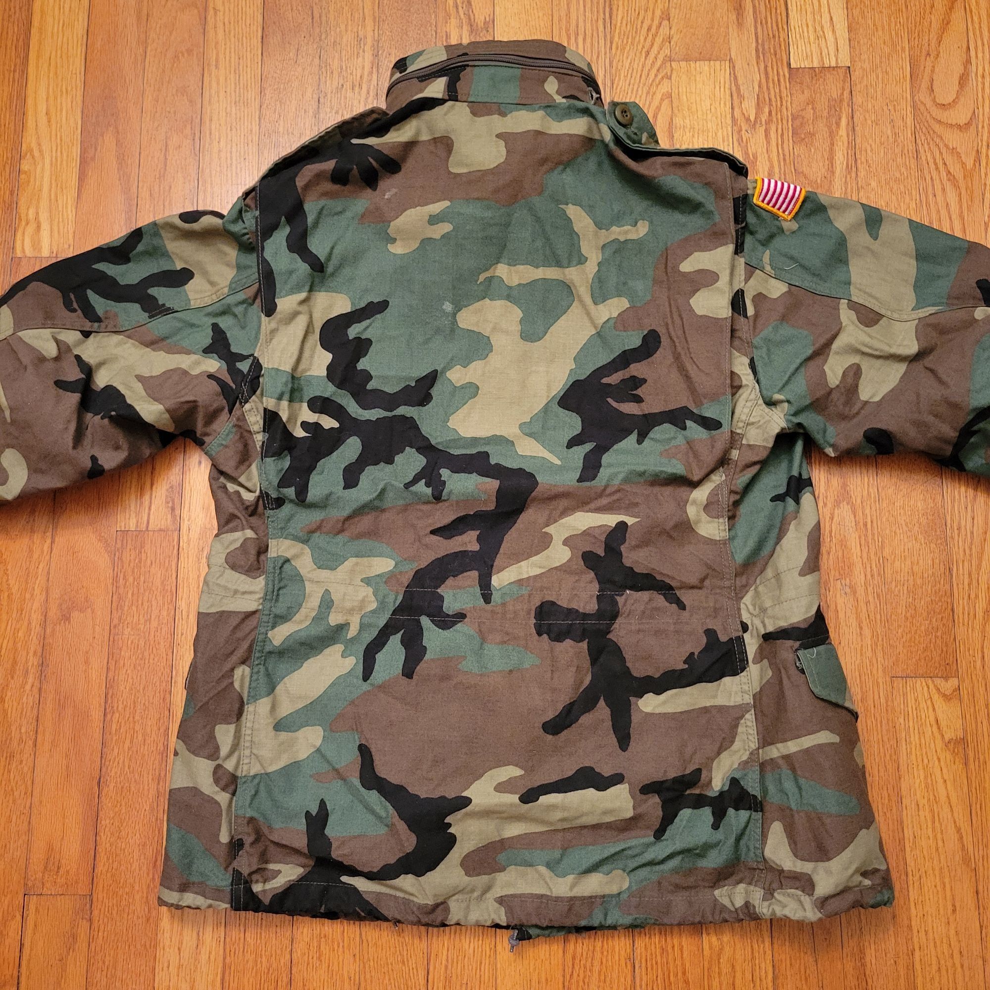 Other Vintage US Army Woodland Camouflage Field Jacket Medium Shor Size US M / EU 48-50 / 2 - 7 Thumbnail