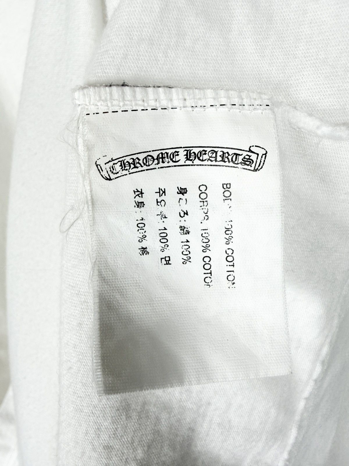 Chrome Hearts Chrome Hearts Made In Hollywood Logo Longsleeve Tshirt White Size US L / EU 52-54 / 3 - 8 Thumbnail