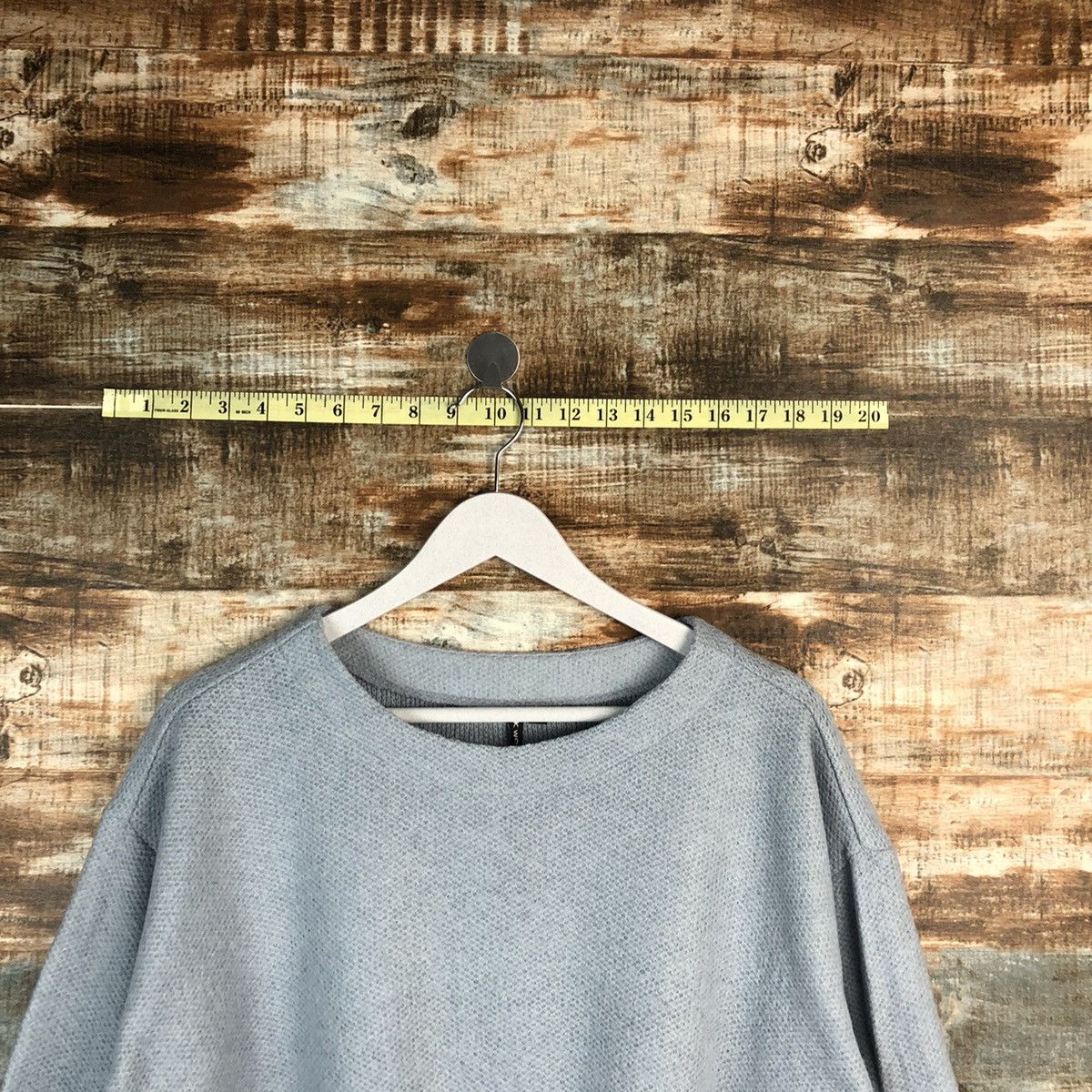 Homespun Knitwear HK Works London Blue Knitwear #A1673 Size XL / US 12-14 / IT 48-50 - 4 Thumbnail