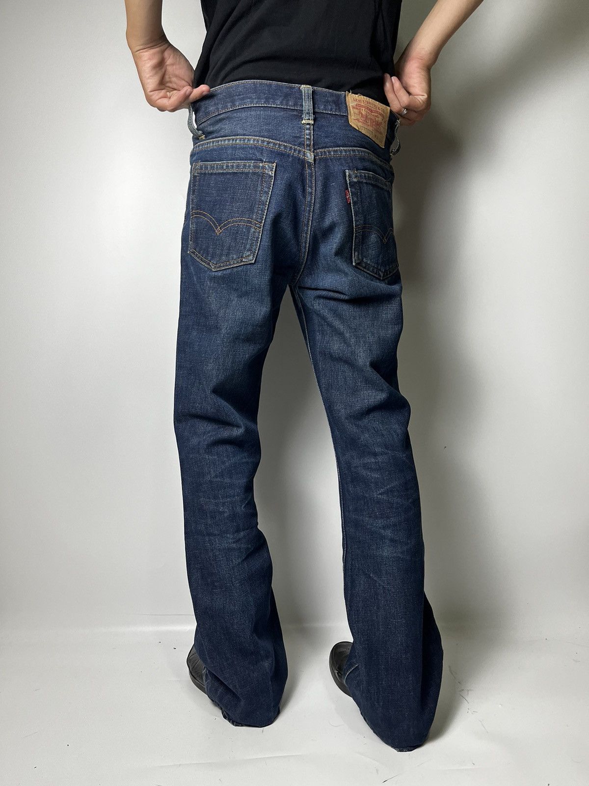 Levi's size 30x30 vintage 90s levis 517 flared denim jeans pant Size US 30 / EU 46 - 16 Thumbnail