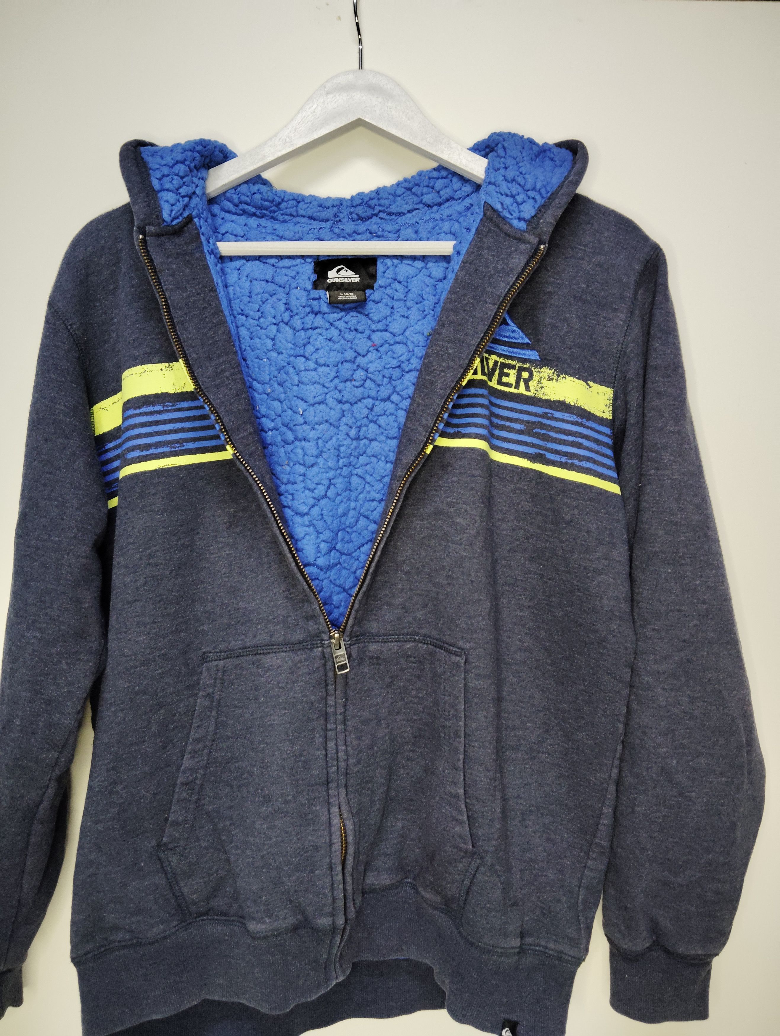 Quicksilver × Quiksilver QUICKSILVER full zipper hoodie Size US M / EU 48-50 / 2 - 3 Thumbnail