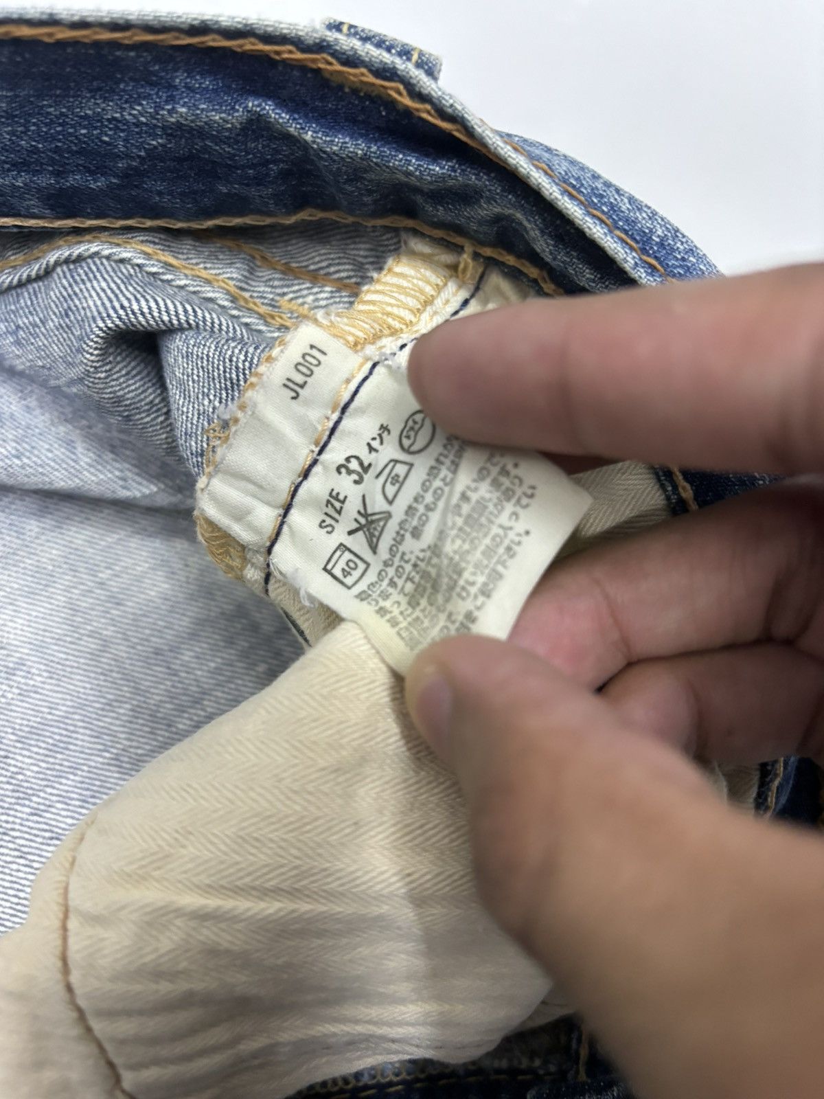 If Six Was Nine 🔥Levi’s 507 Distressed Patchwork Denim Jeans Size US 32 / EU 48 - 10 Thumbnail