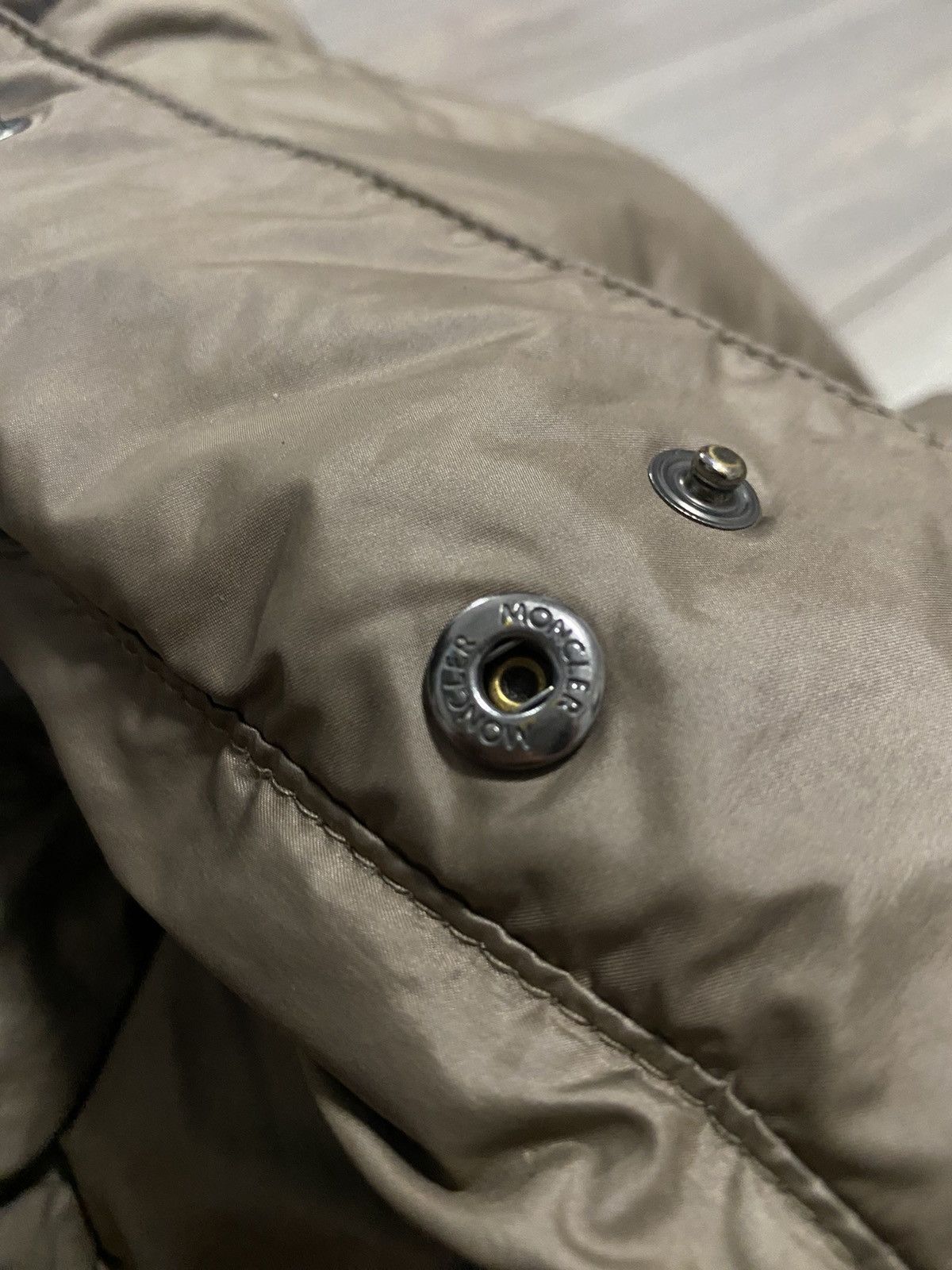 Vintage Moncler Nantesfur Giubbotto Down Puffer Jacket Parks