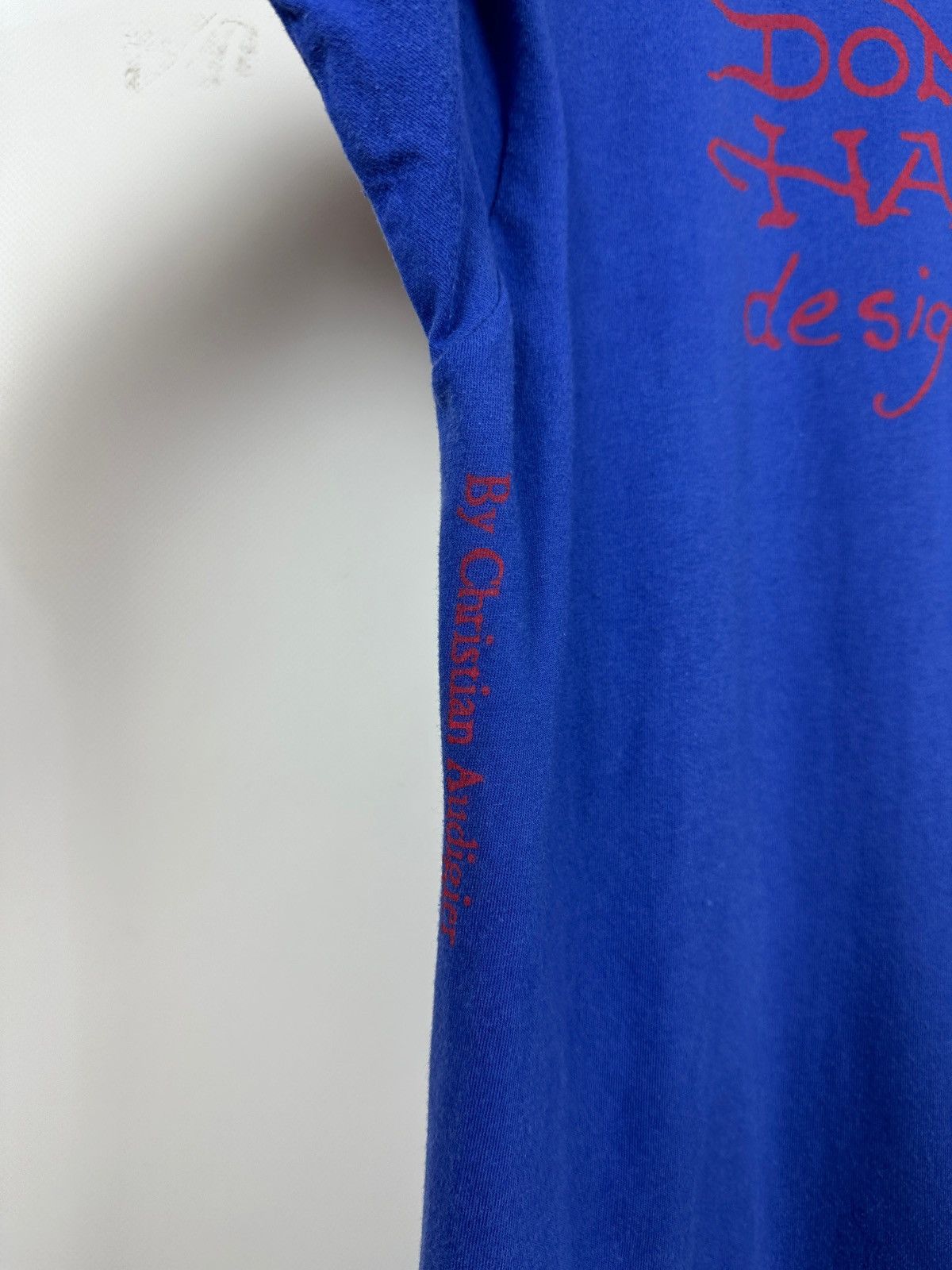 Ed Hardy Vintage Ed Hardy Rhinestones Skull Eagle Blue T-Shirt Size US M / EU 48-50 / 2 - 13 Thumbnail