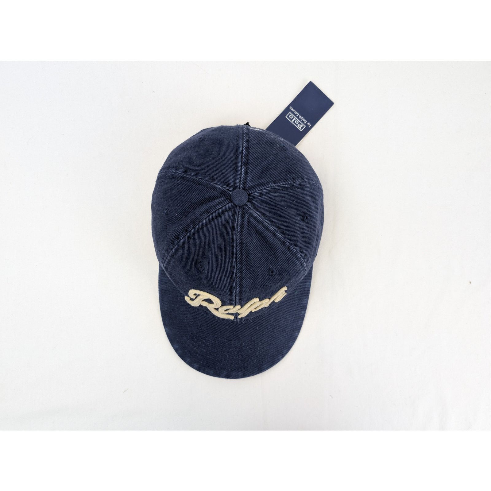 Ralph Lauren o1rshd1 CC20 Size: OS / Ralph Logo Cap / Hat in Navy Blue Size ONE SIZE - 7 Thumbnail