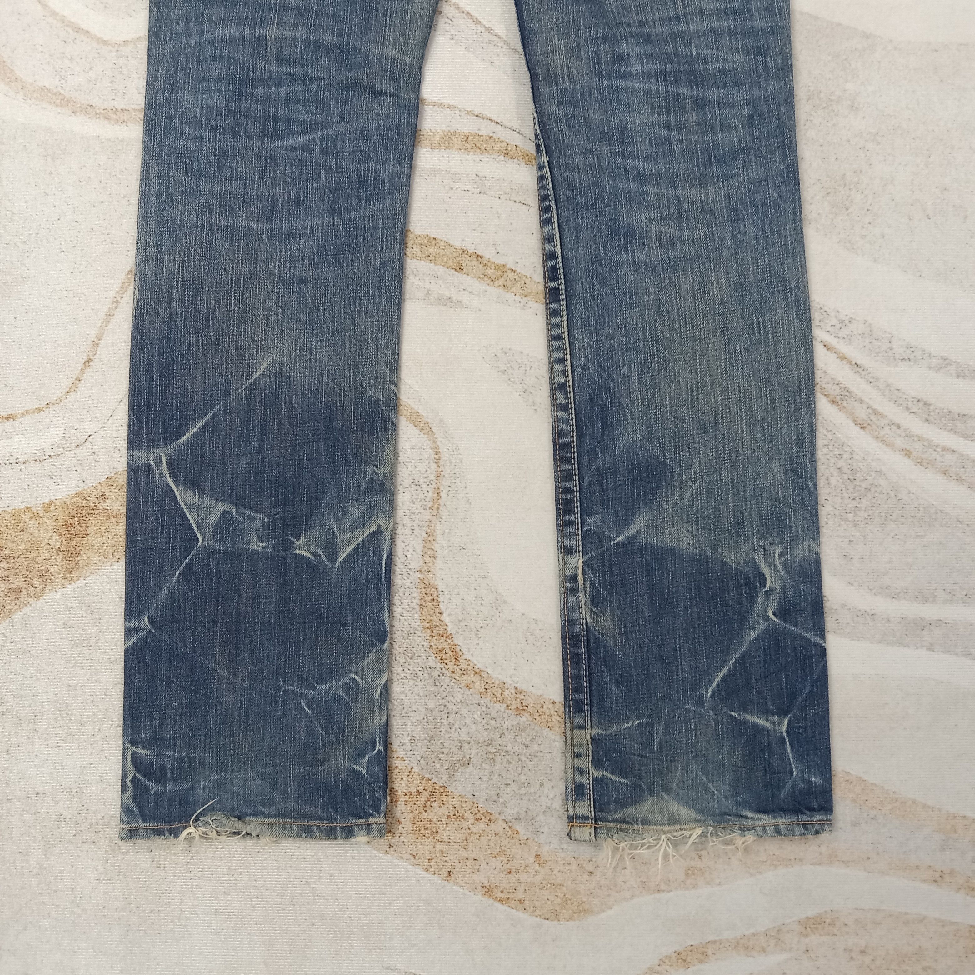 Hysteric Glamour Hysteric Glamour Kinky Distressed Denim Jeans C258N12 Size 31" - 4 Thumbnail